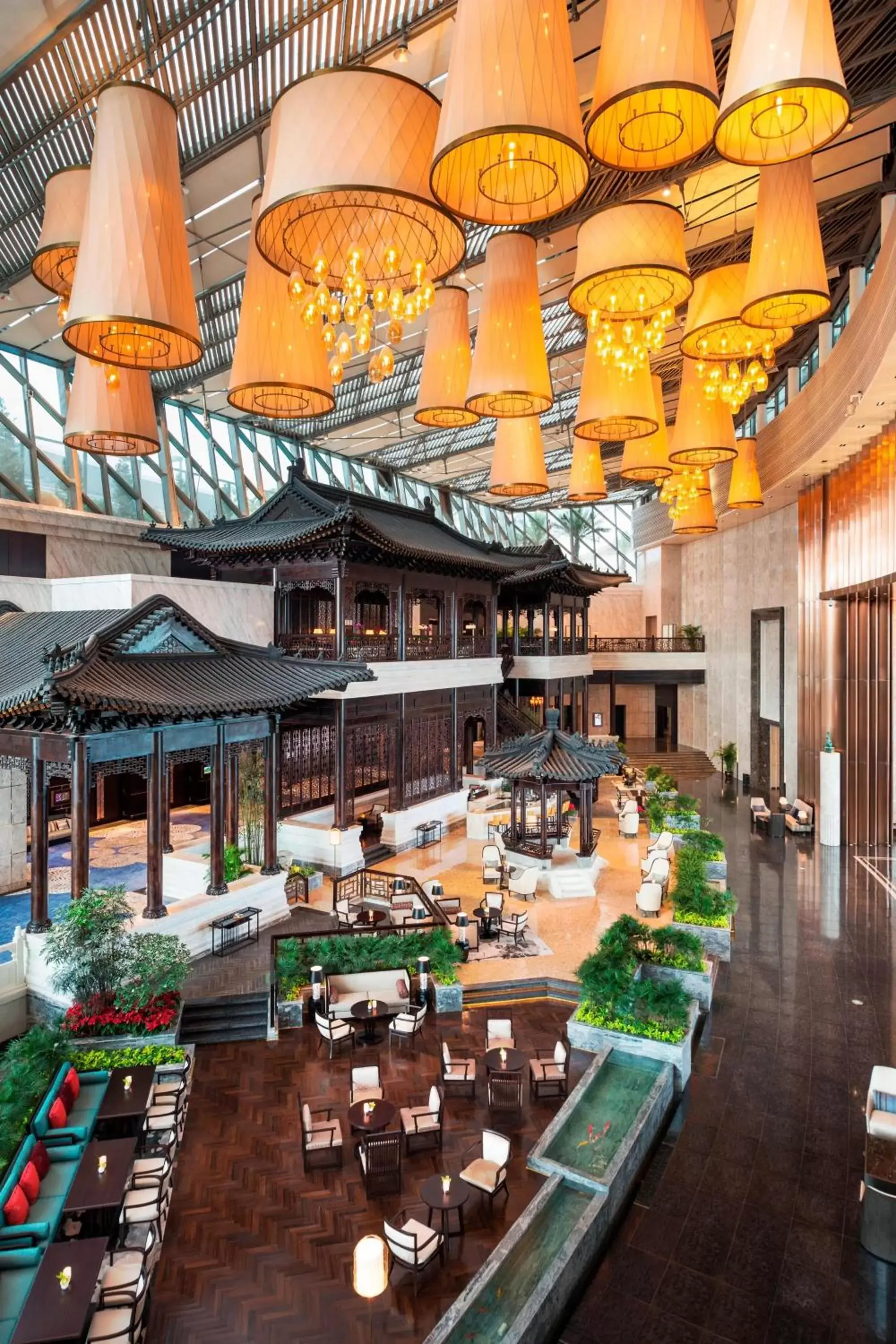 Lobby or reception in Sheraton Zhuhai Hotel