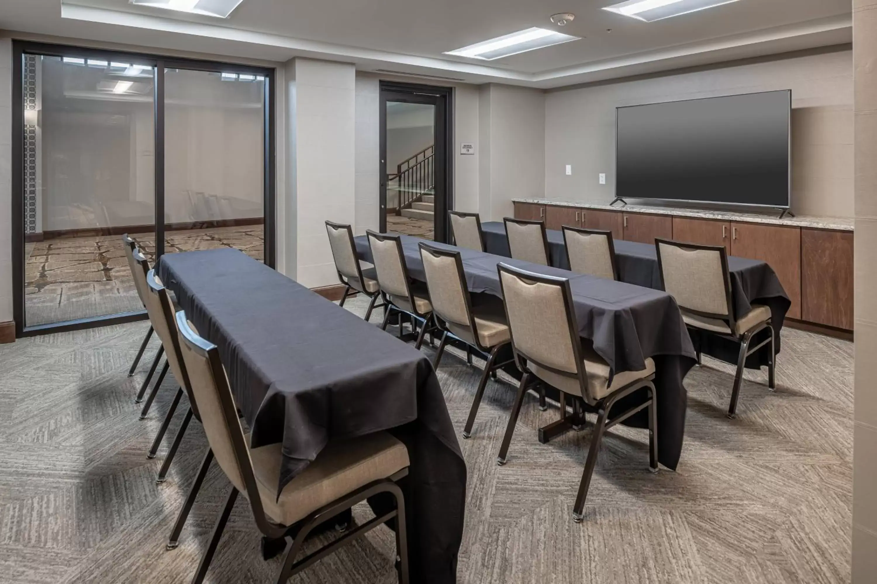 Meeting/conference room, Business Area/Conference Room in SpringHill Suites by Marriott Fort Worth Historic Stockyards