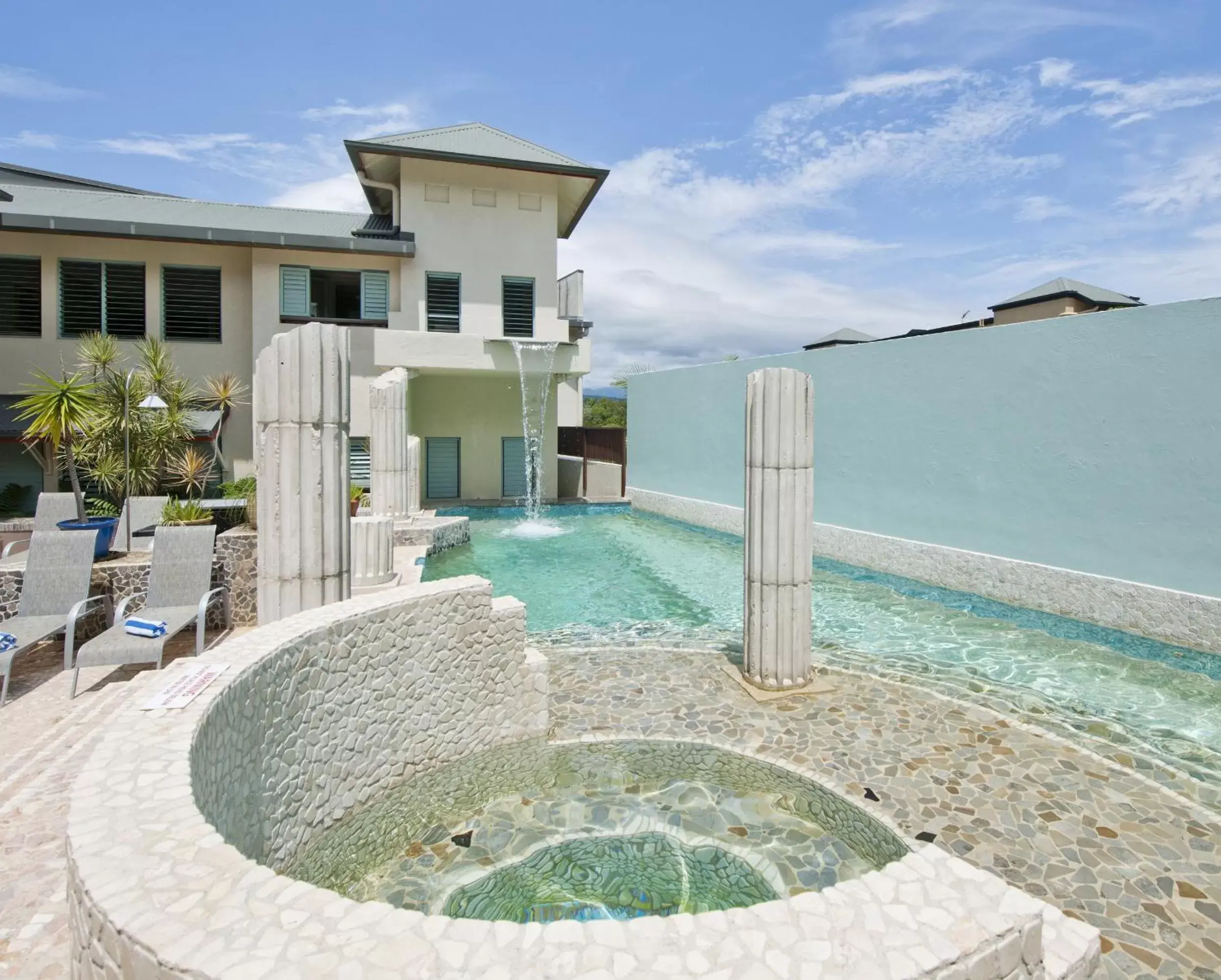 Property building, Swimming Pool in Mantra in the Village