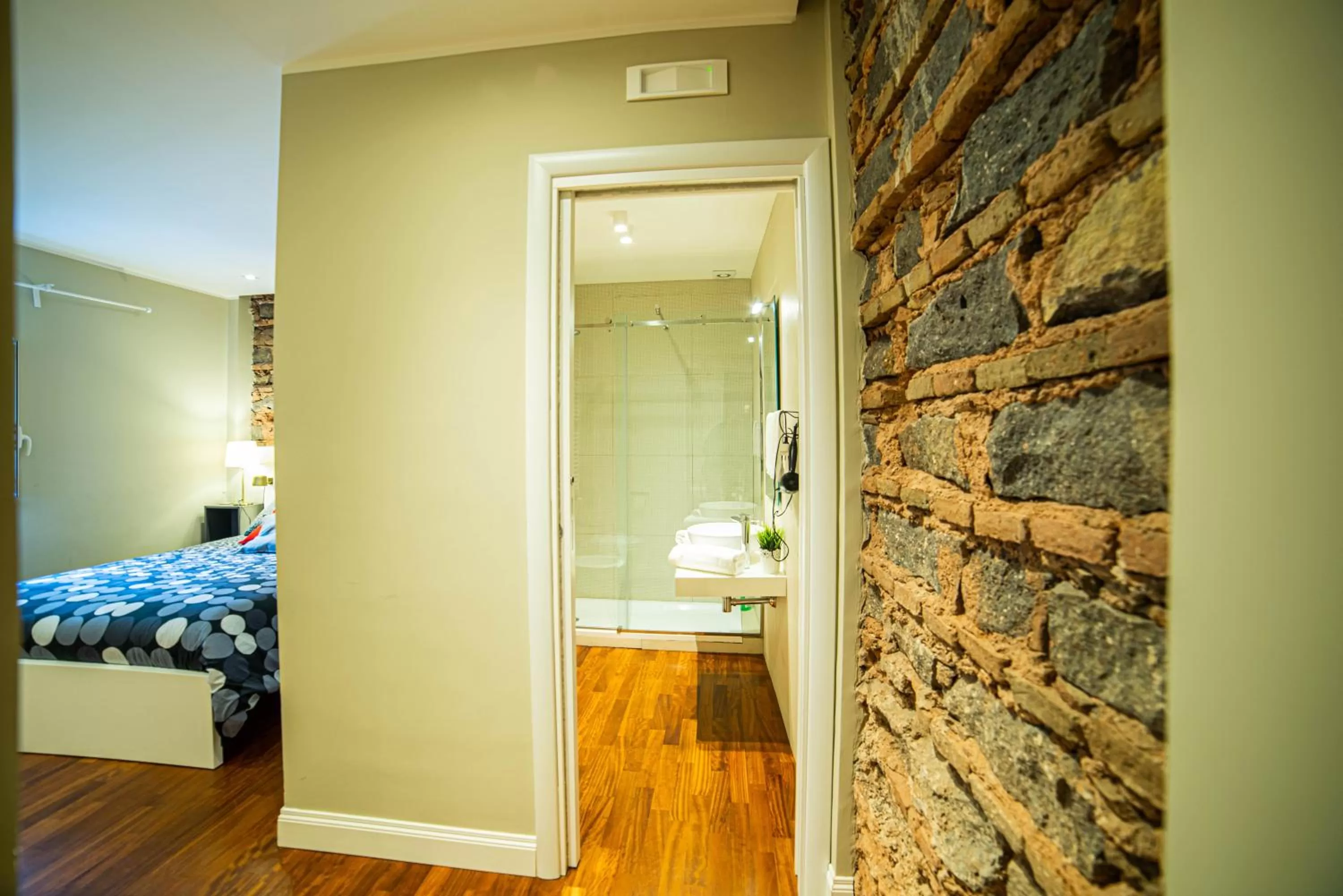 View (from property/room), Bed in b&b le 4 leggende