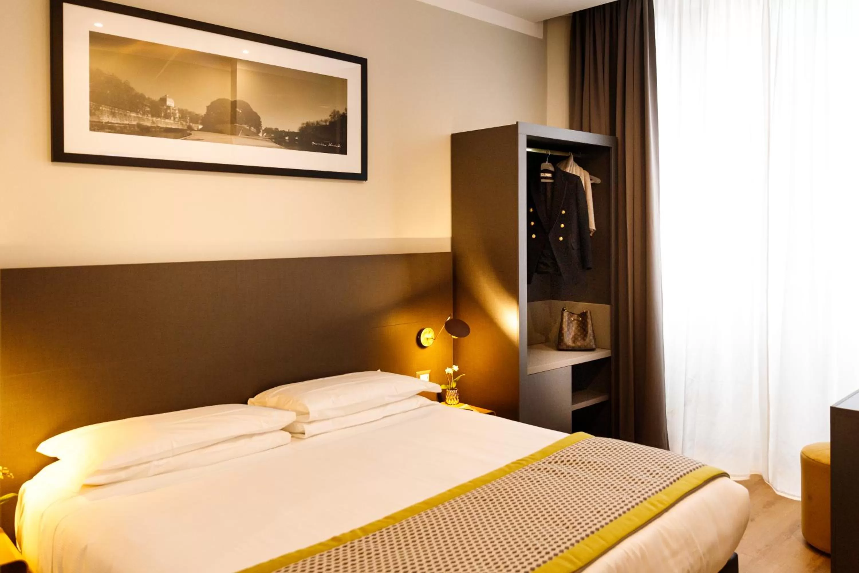 Bed in The Cross Hotel