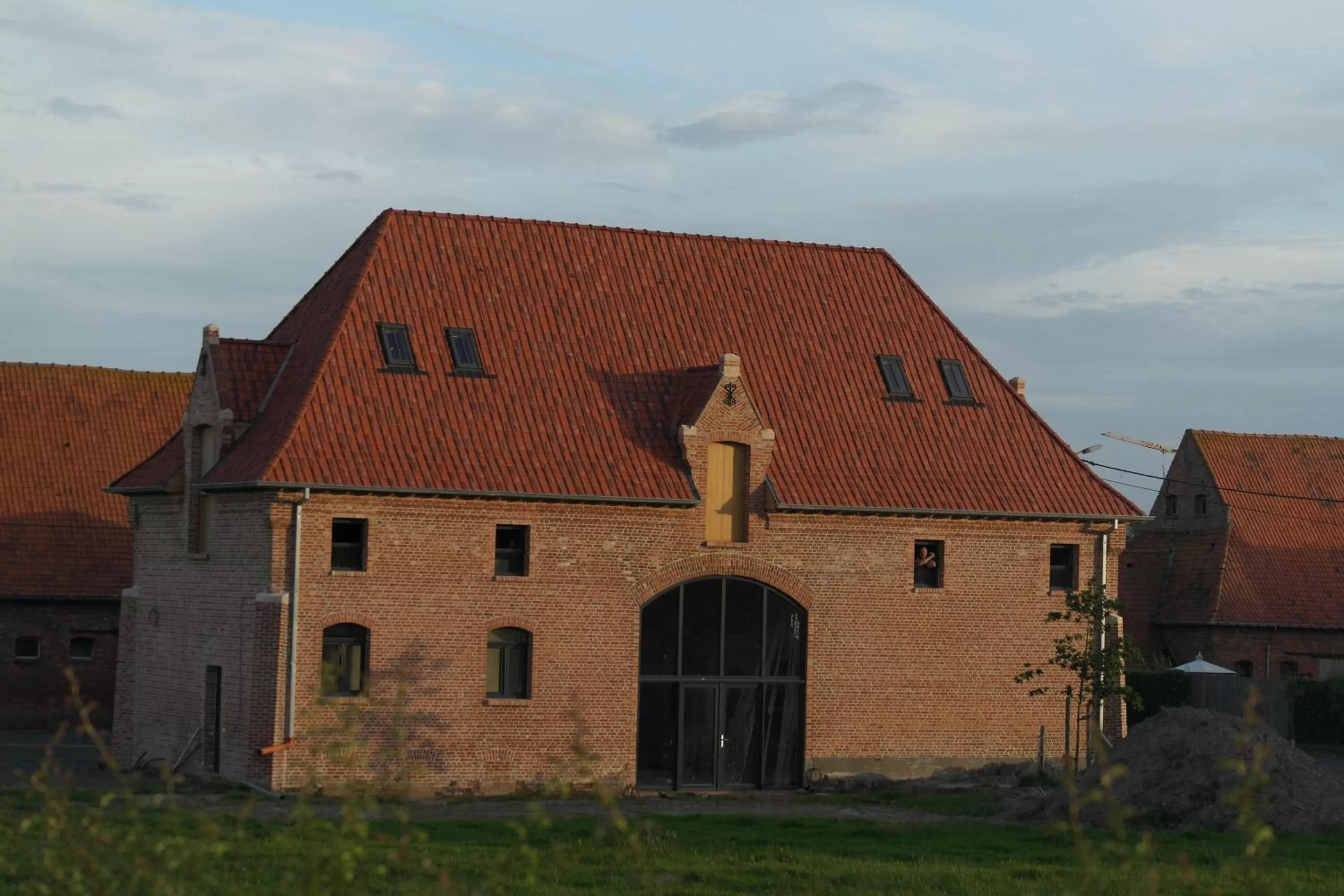 Facade/entrance in De Kouterhoeve