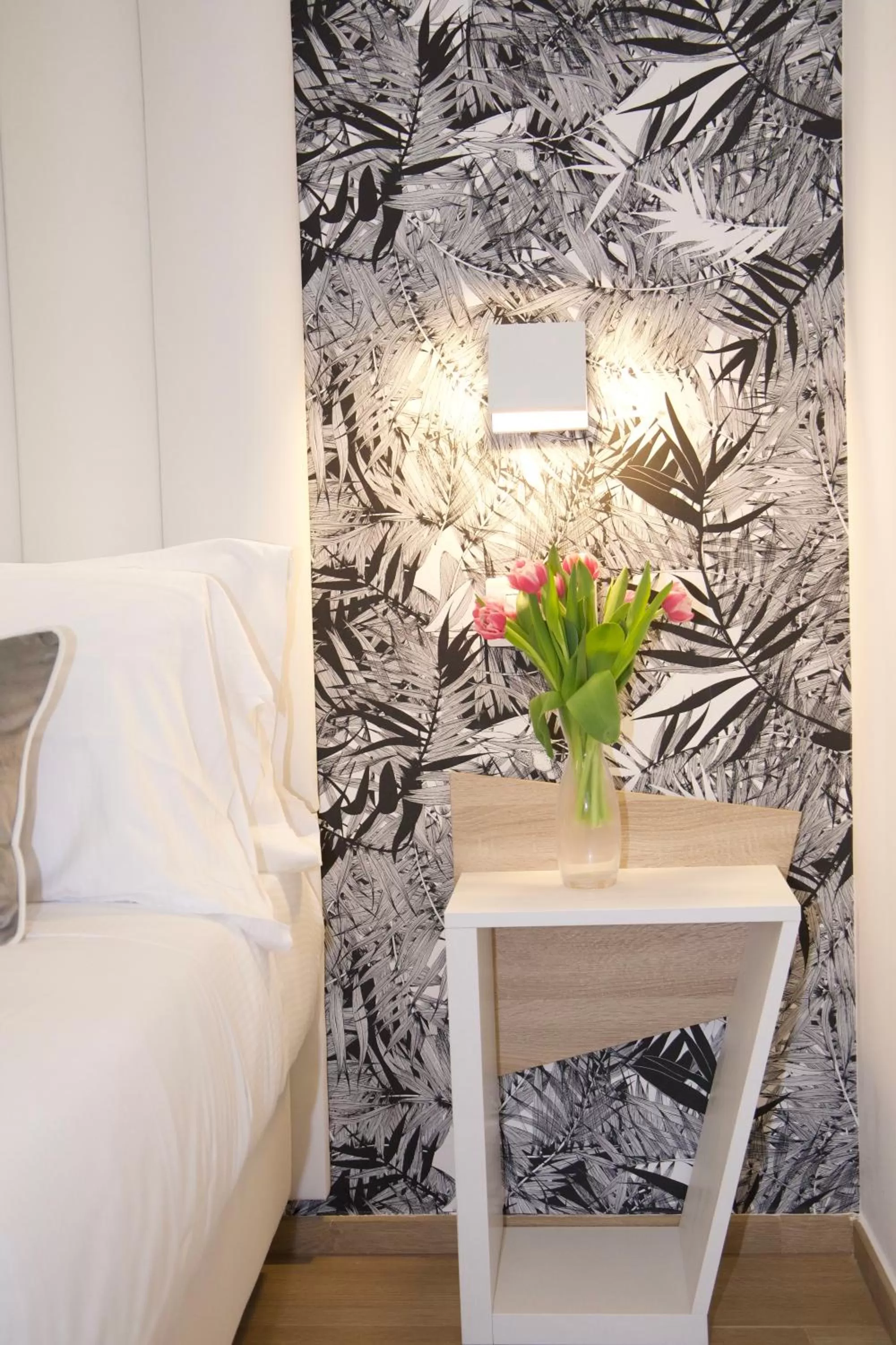 Decorative detail, Bed in One Design Hotel