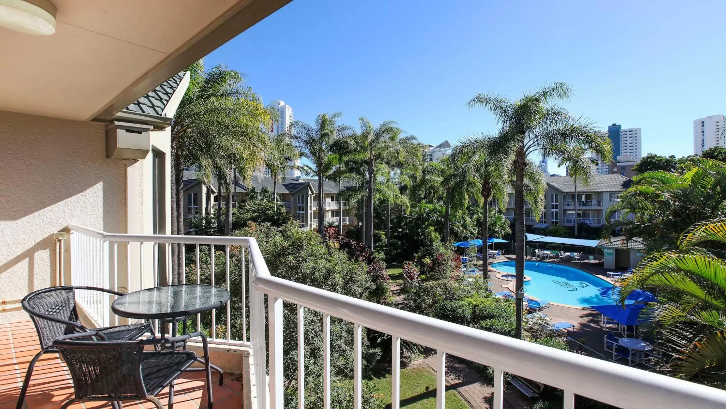 Pool View in Mari Court Resort