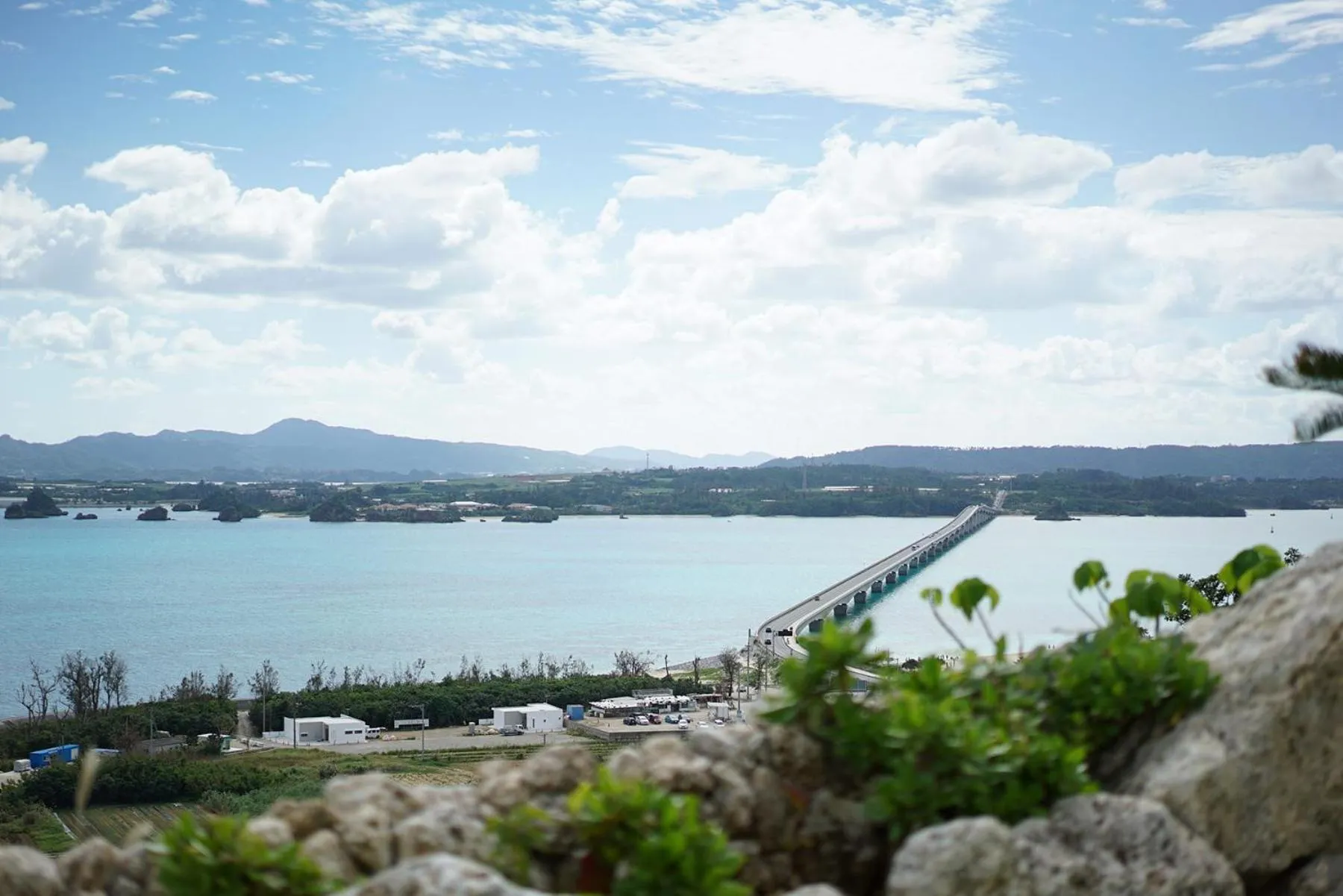 Natural landscape in HOTEL SANSUI NAHA Ryukyu Onsen Naminoue-No-Yu
