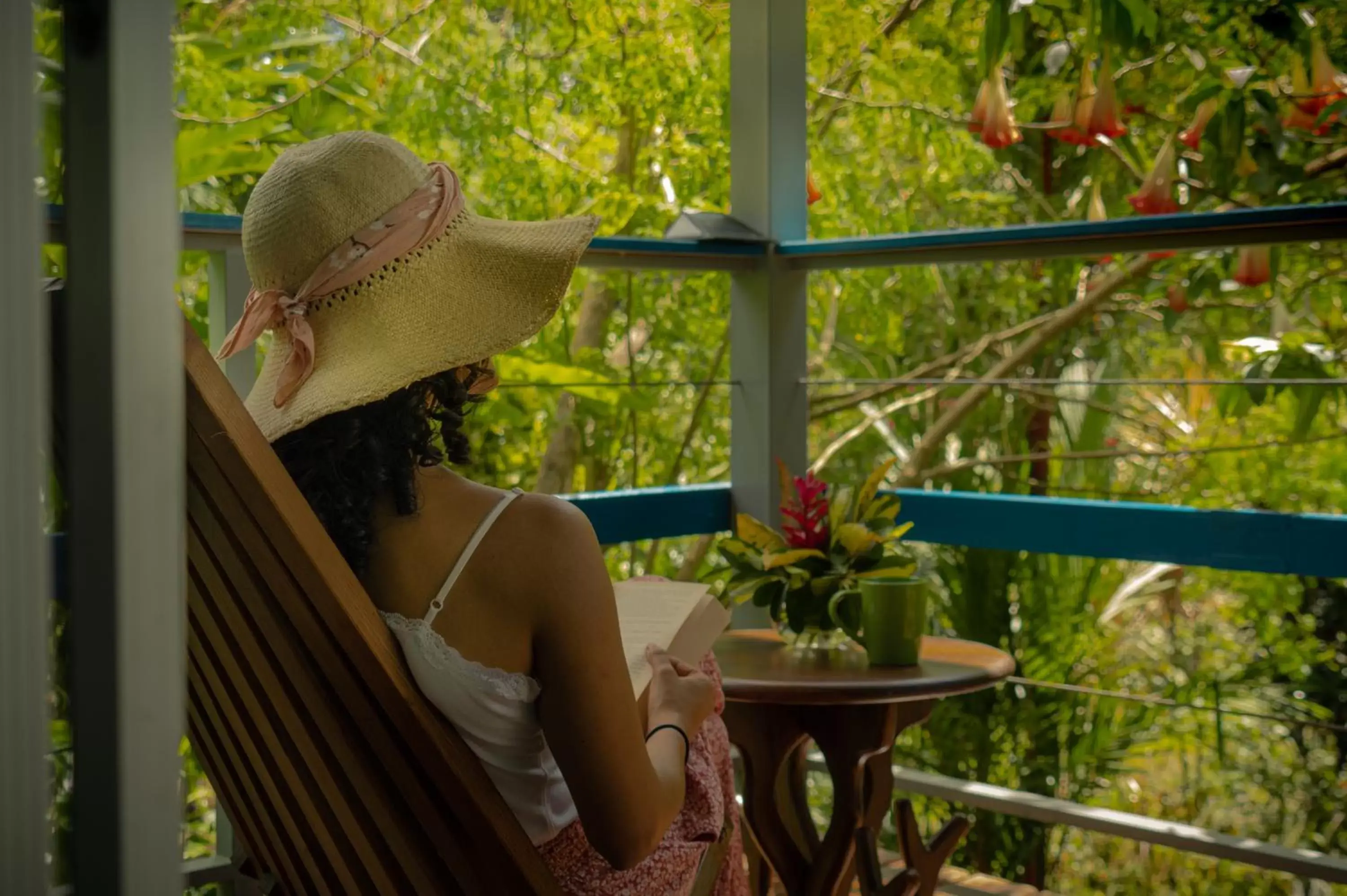 Balcony/Terrace in Agutipaca Bungalows