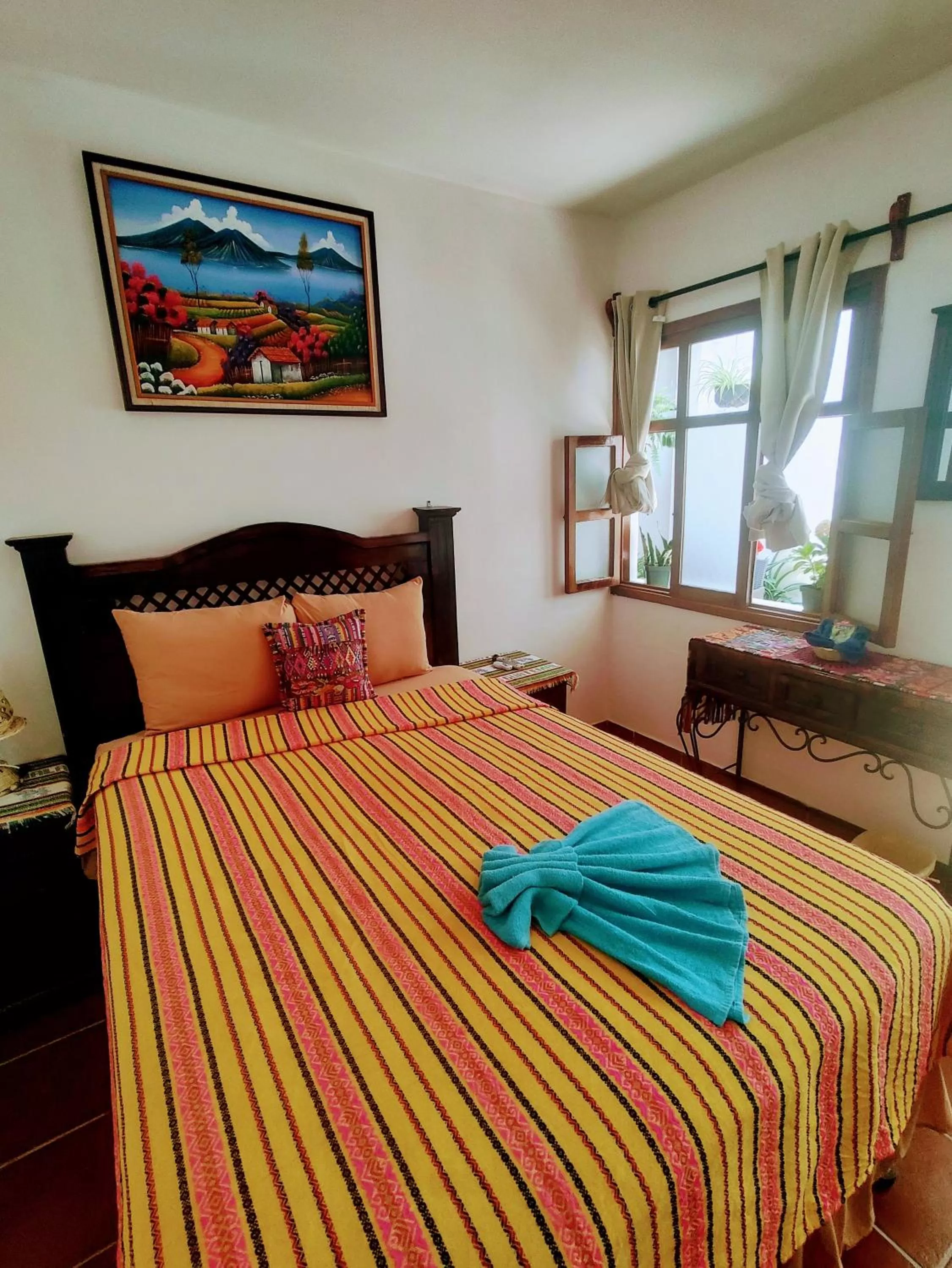 Bed in Francisco's rest house hotel