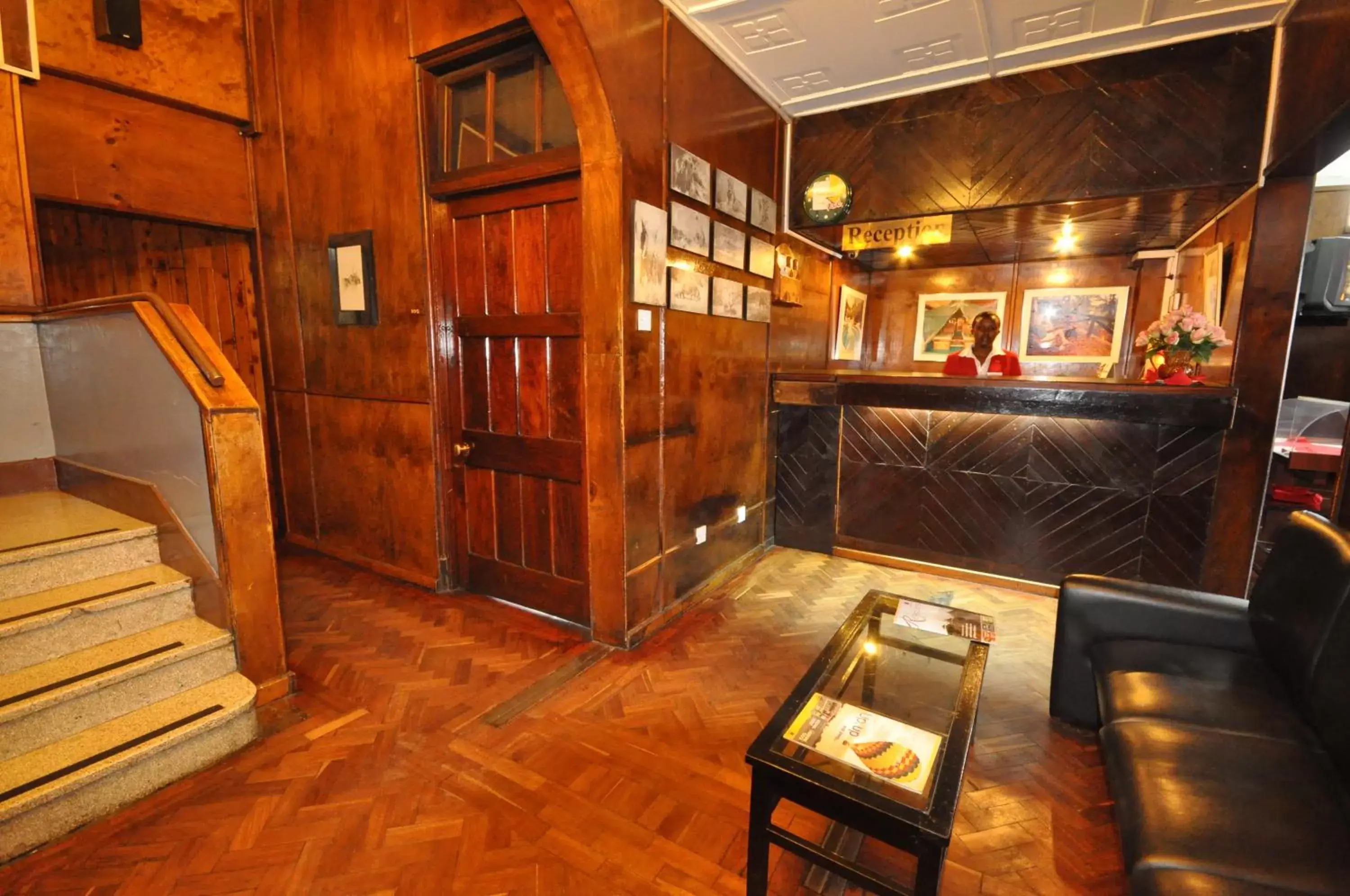 Lobby or reception in The Oakwood Hotel