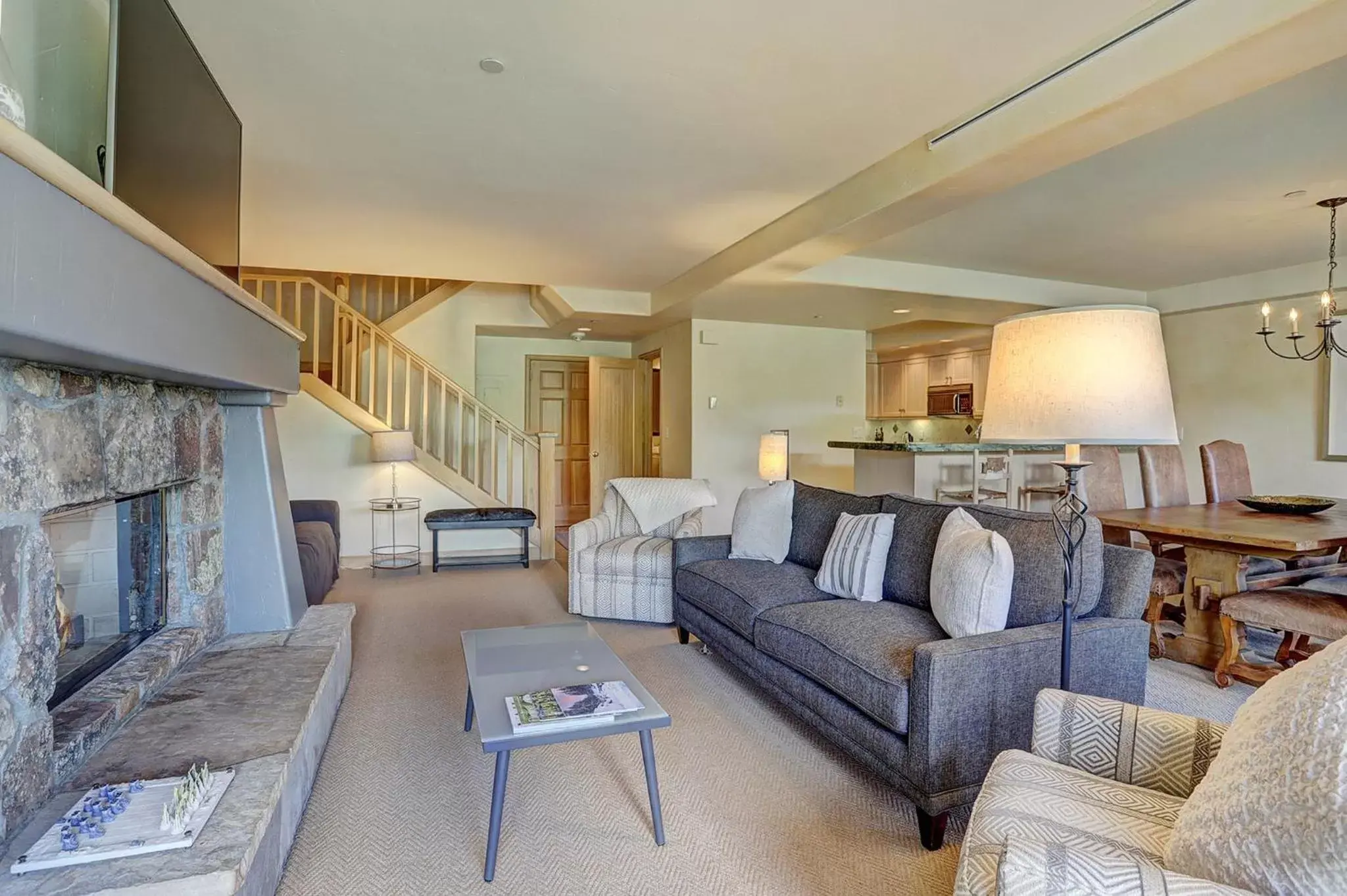 Living room, Seating Area in The Pines Lodge, a RockResort