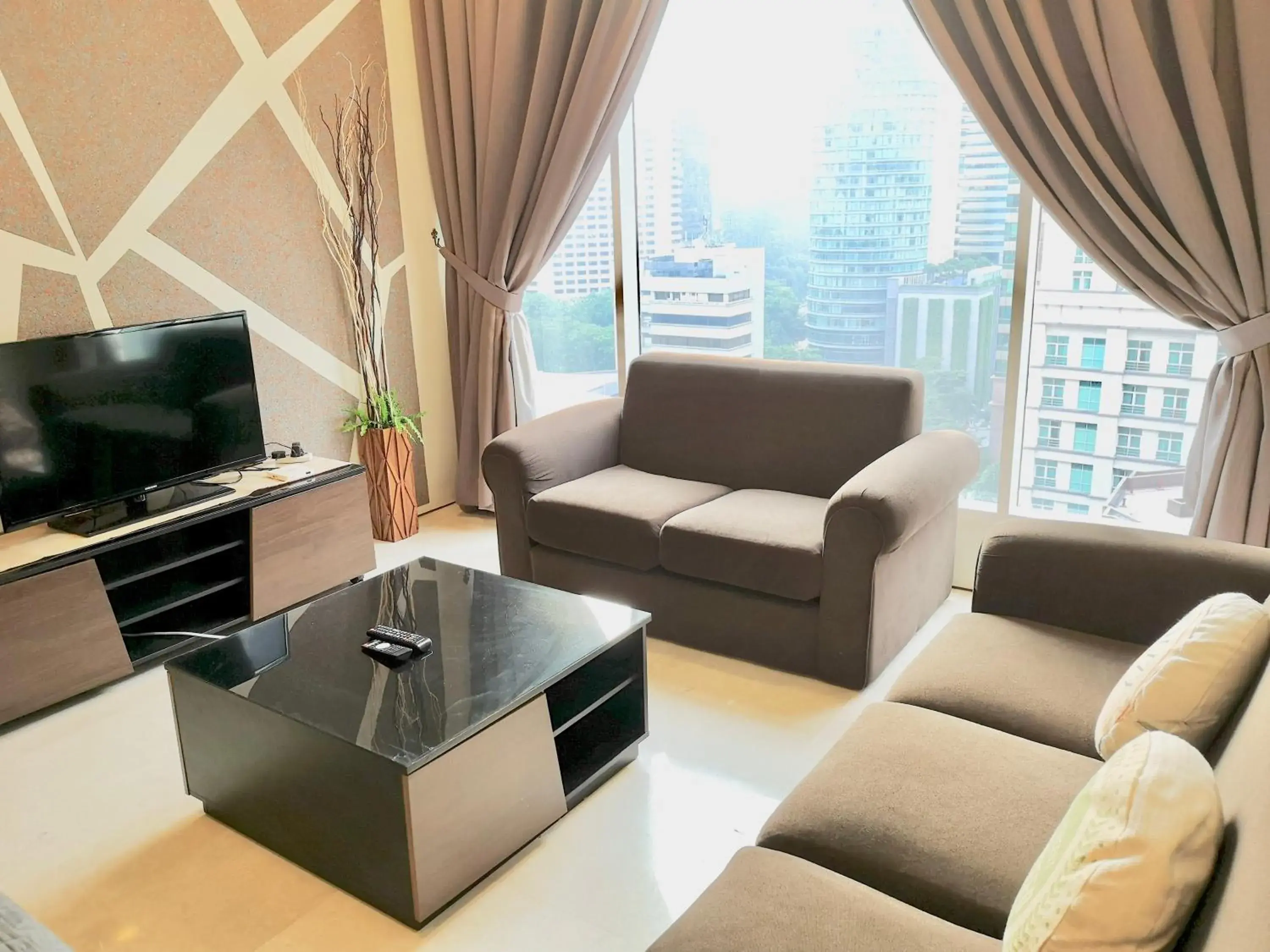 Seating Area in Soho Suites KLCC by the Betty Roux