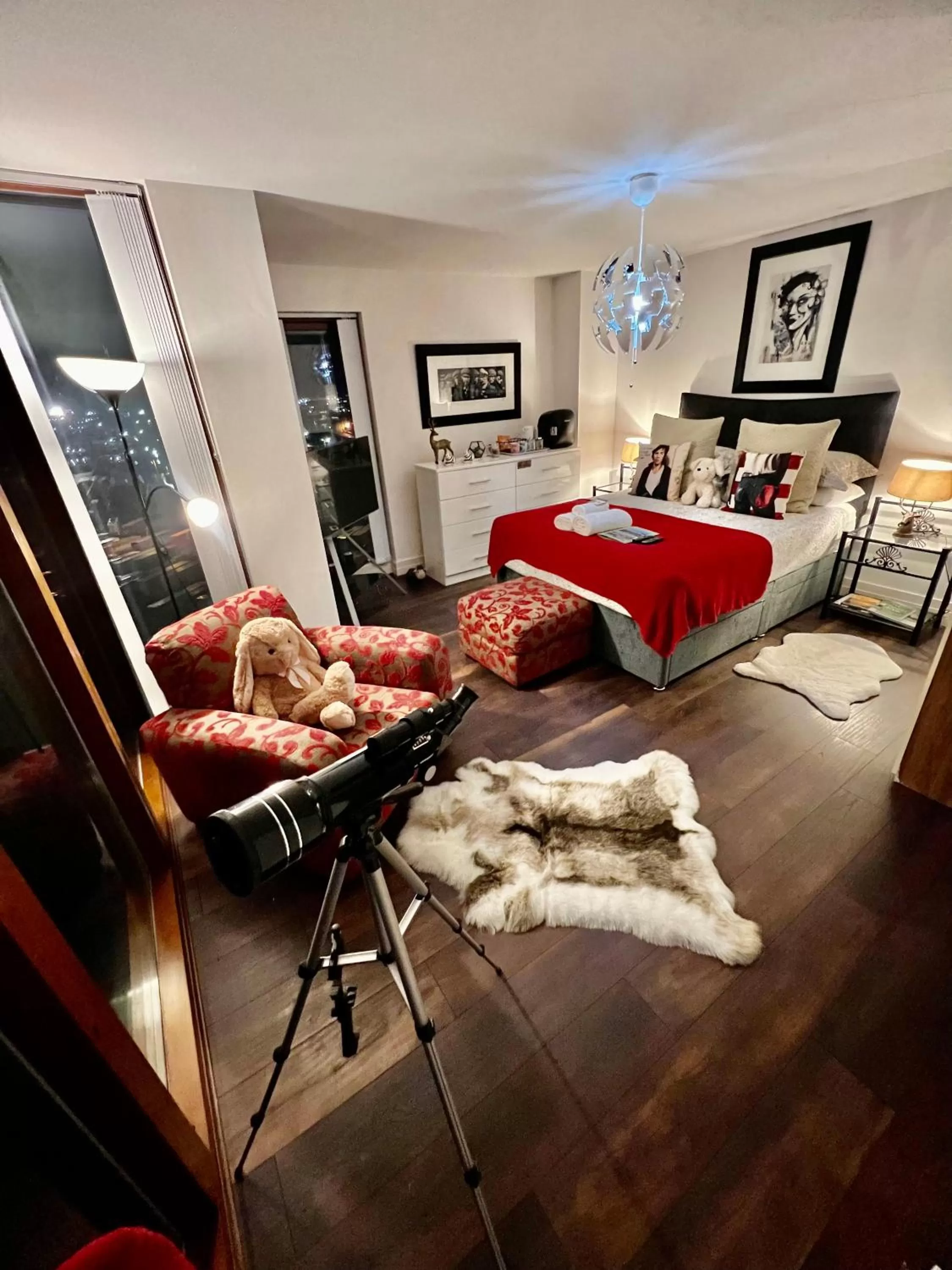 Seating Area in James Clow Bed & Breakfast