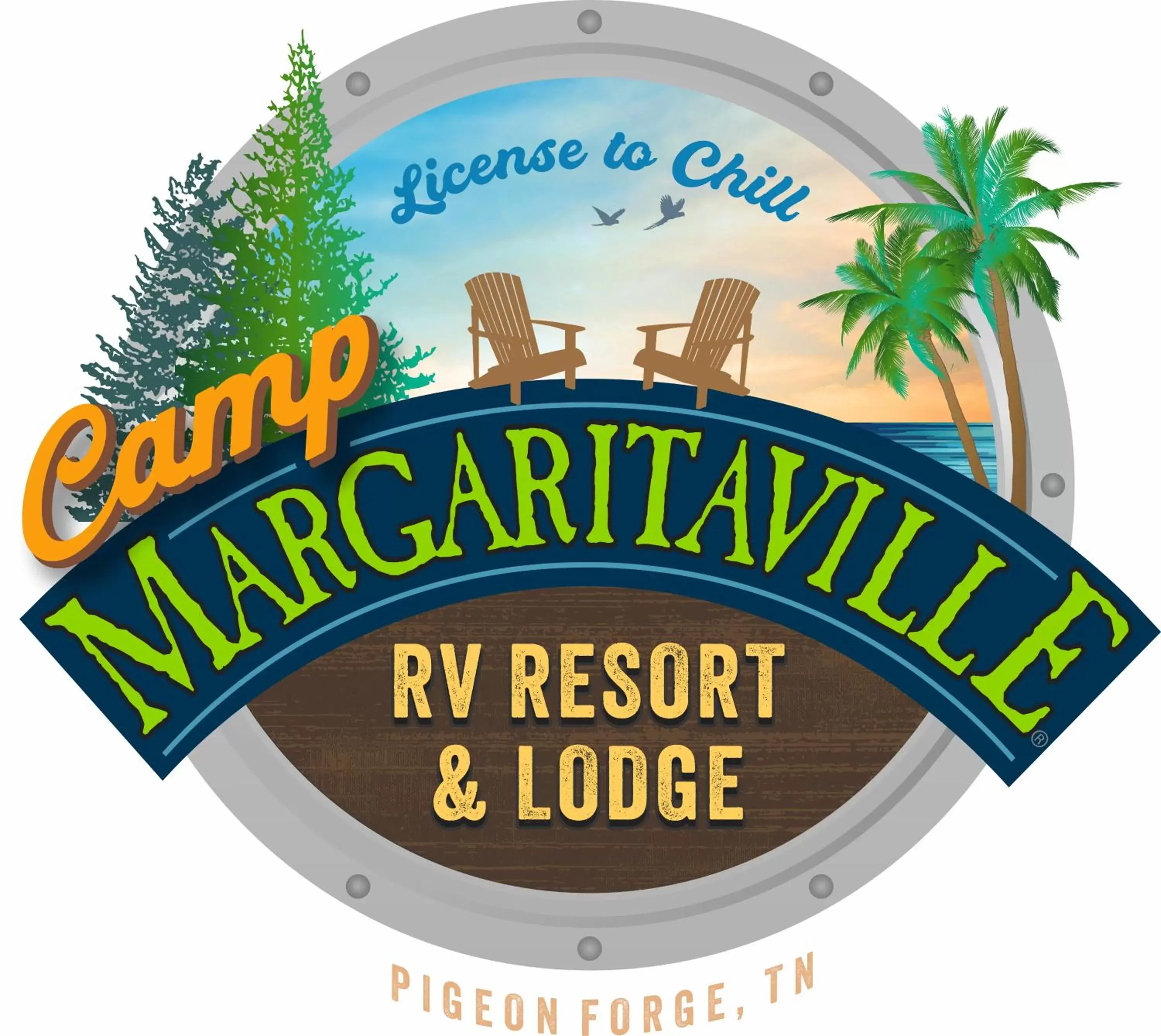 Property logo or sign in The Lodge at Camp Margaritaville