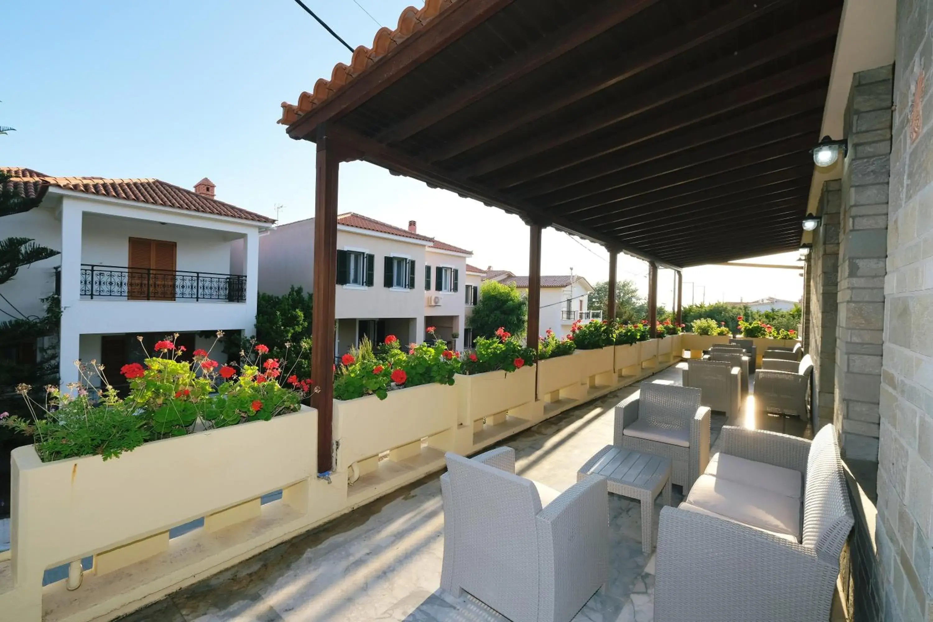 Balcony/Terrace in Ifestos Hotel