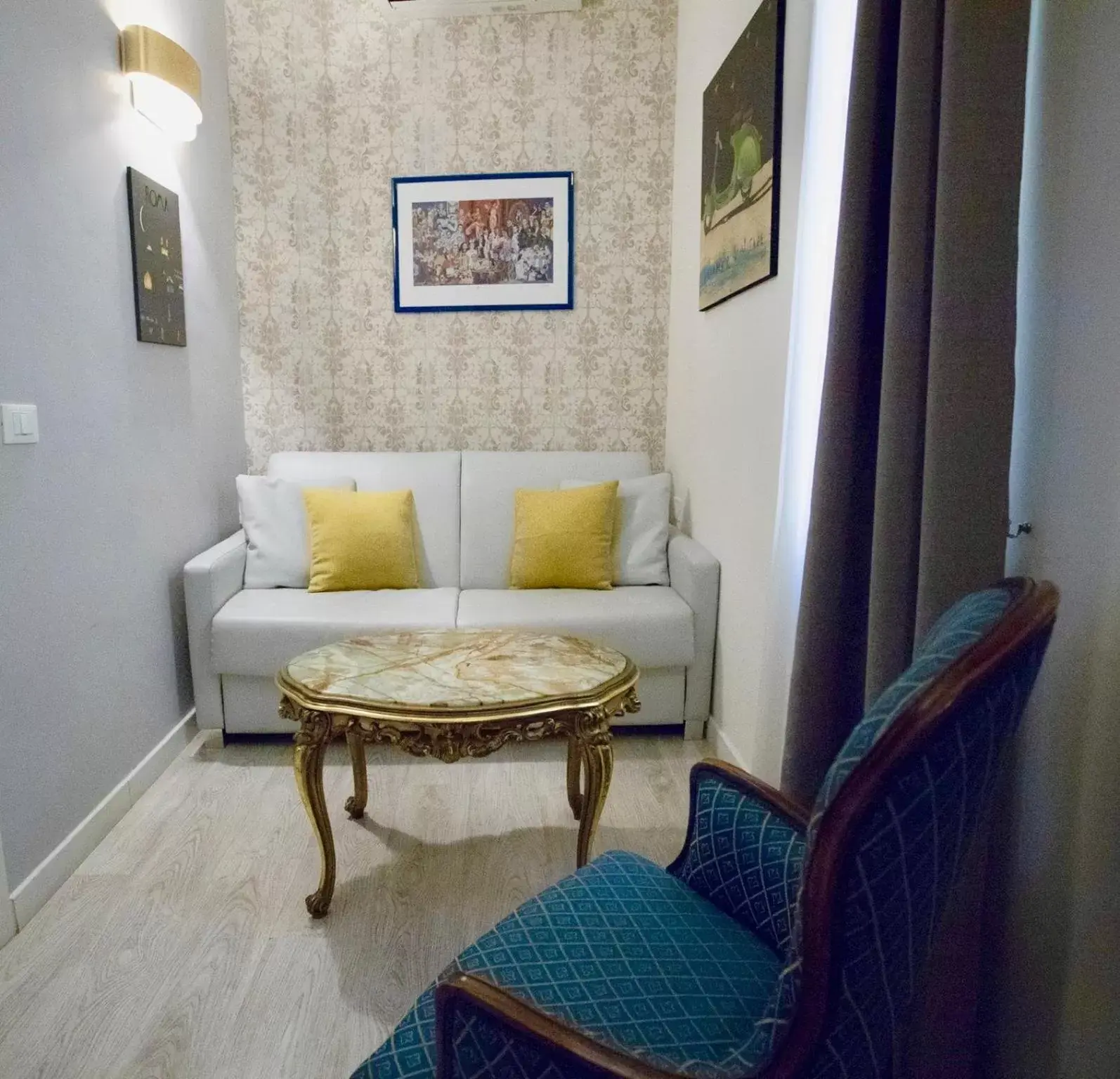 Living room, Seating Area in Navona Residenza de Charme