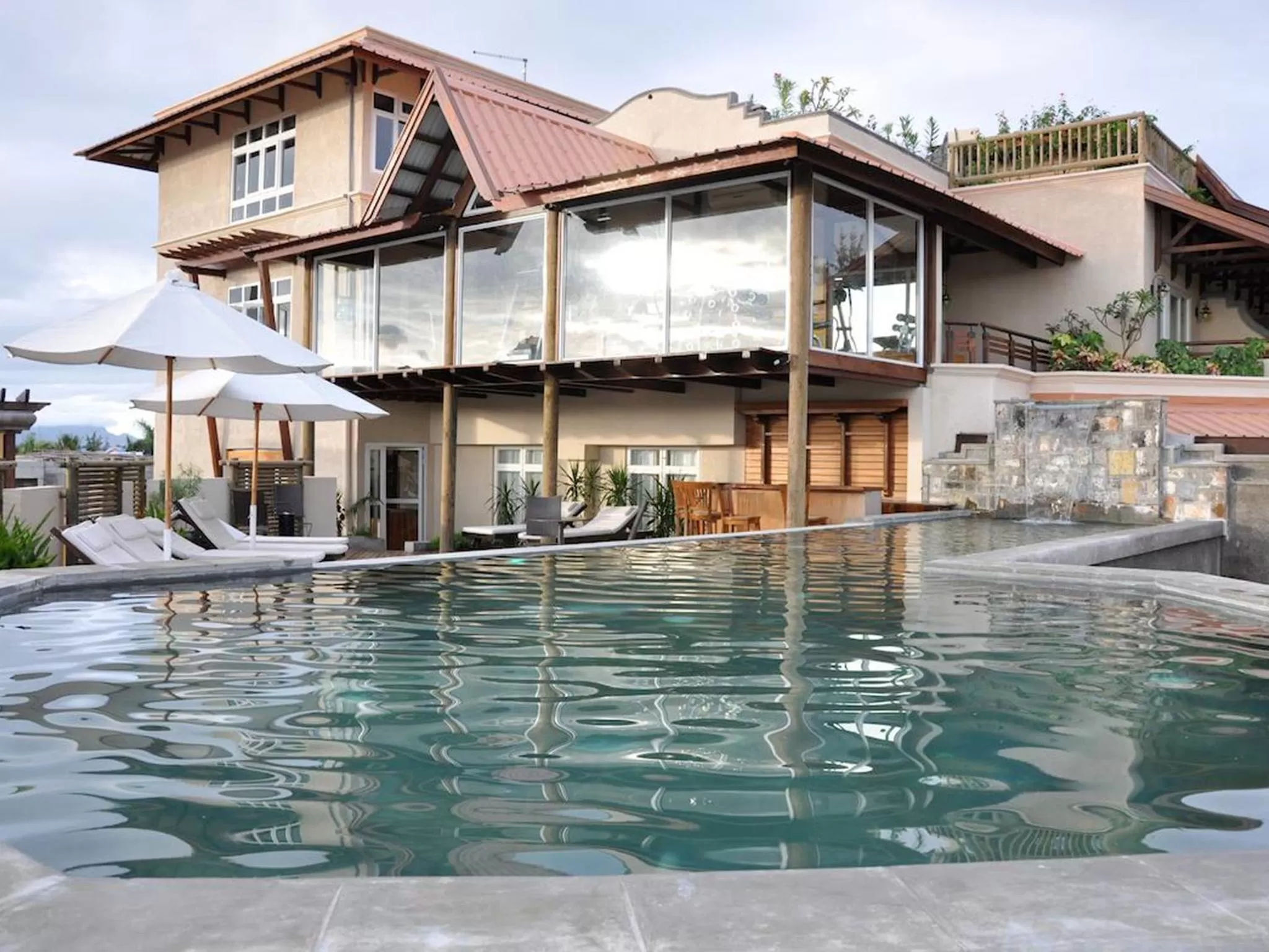 Swimming pool in Aanari Hotel & Spa- Mauritius