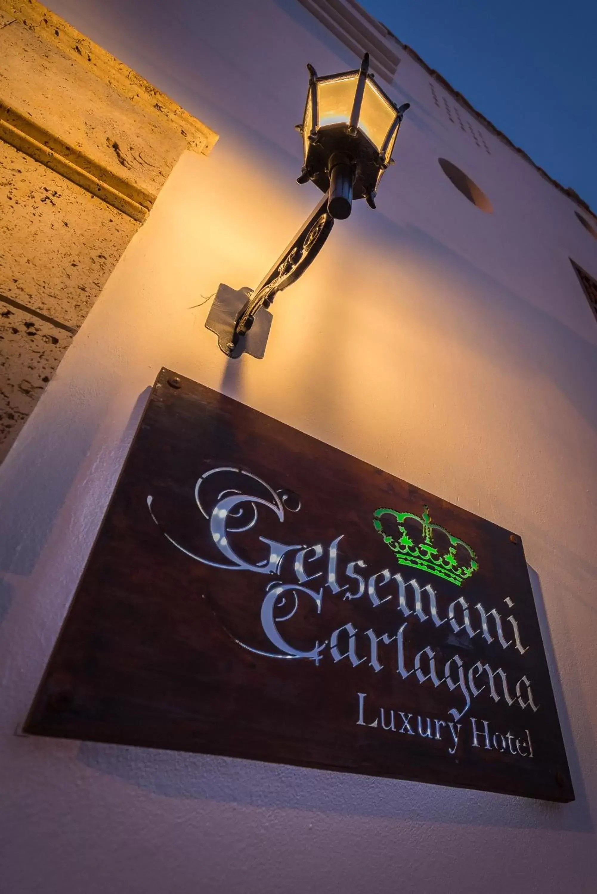 Logo/Certificate/Sign in Getsemani Cartagena Hotel