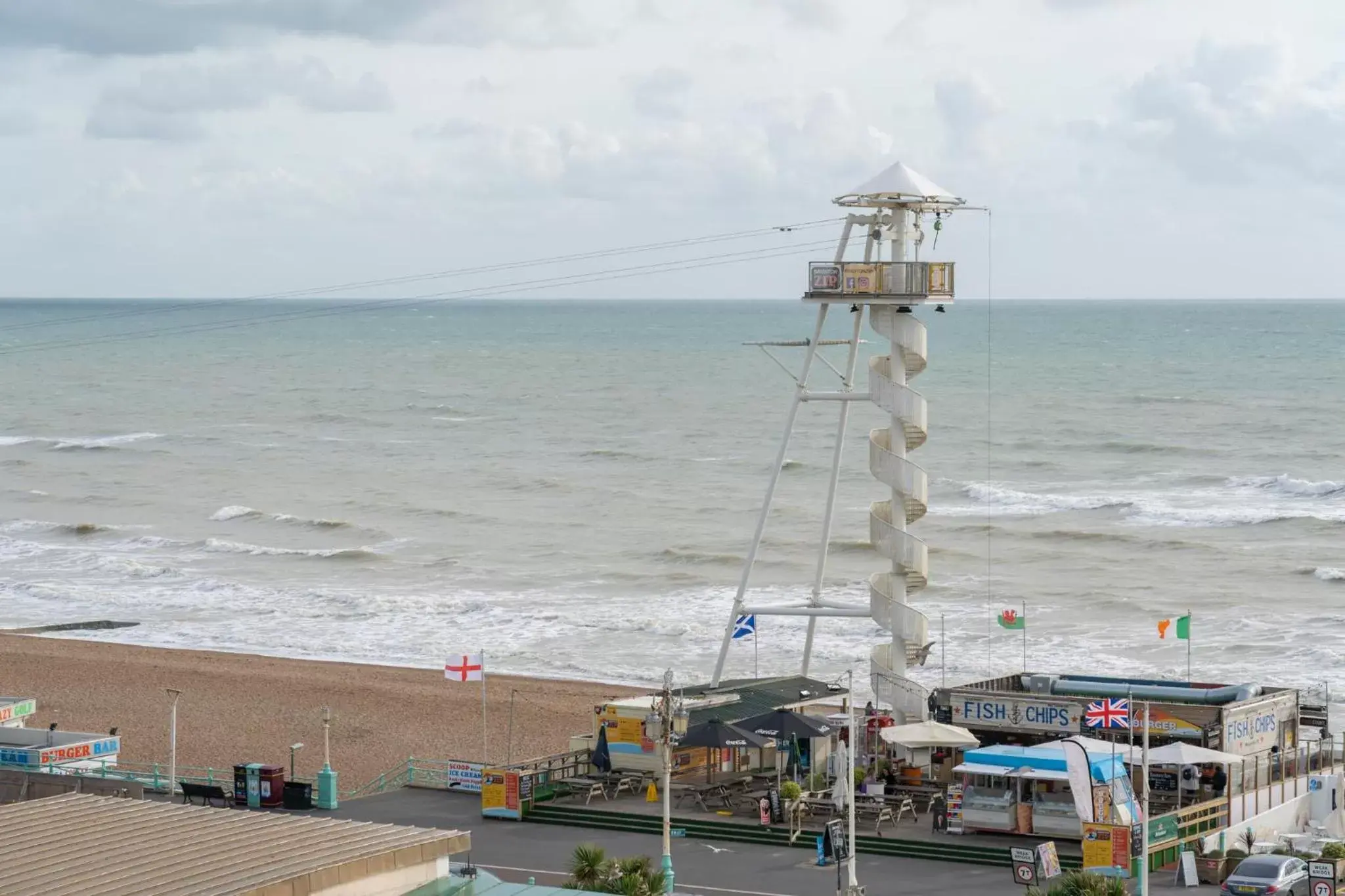 Landmark view, Beach in Amsterdam Hotel Brighton Seafront