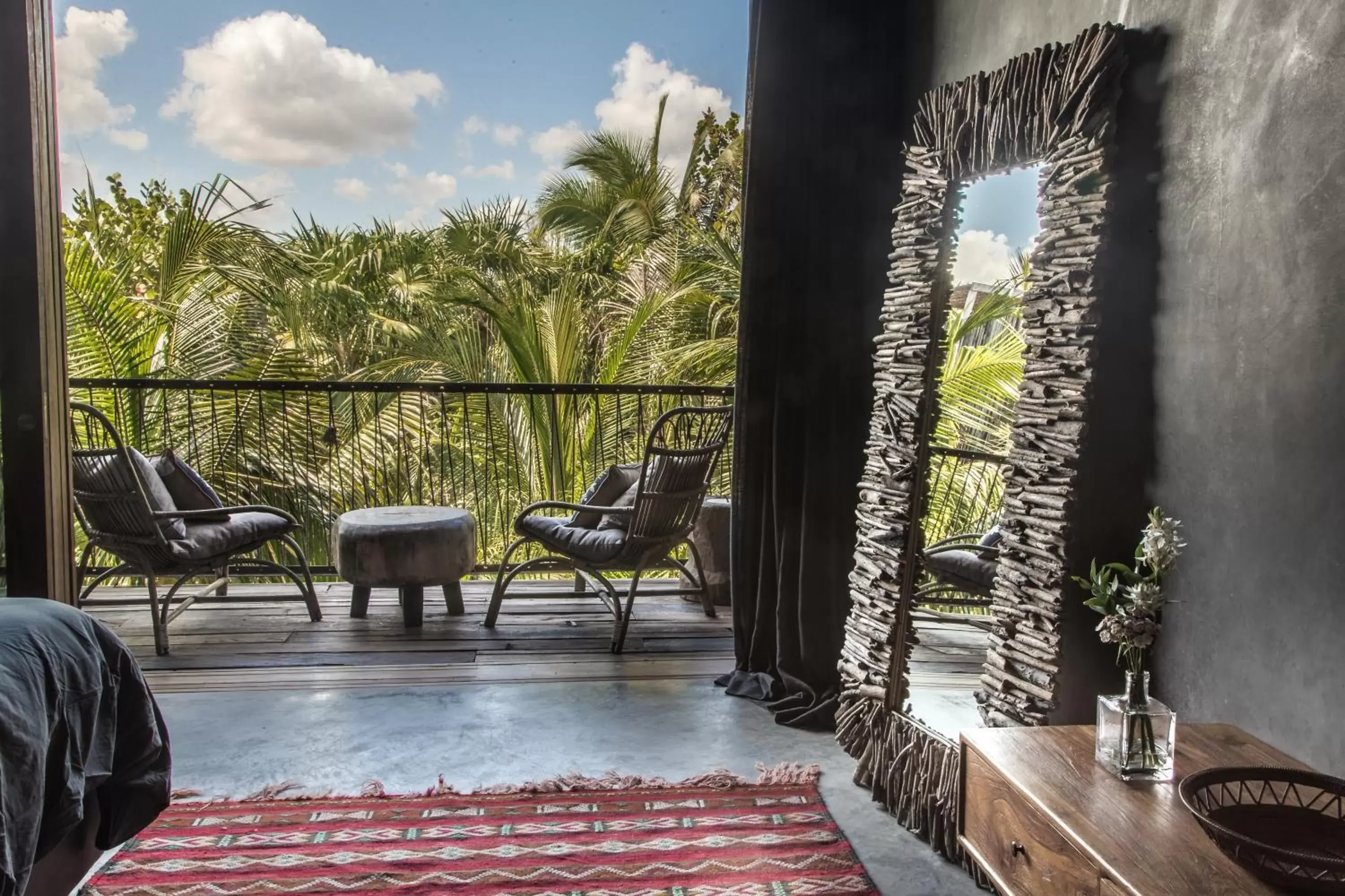 Balcony/Terrace in Be Tulum Beach & Spa Resort
