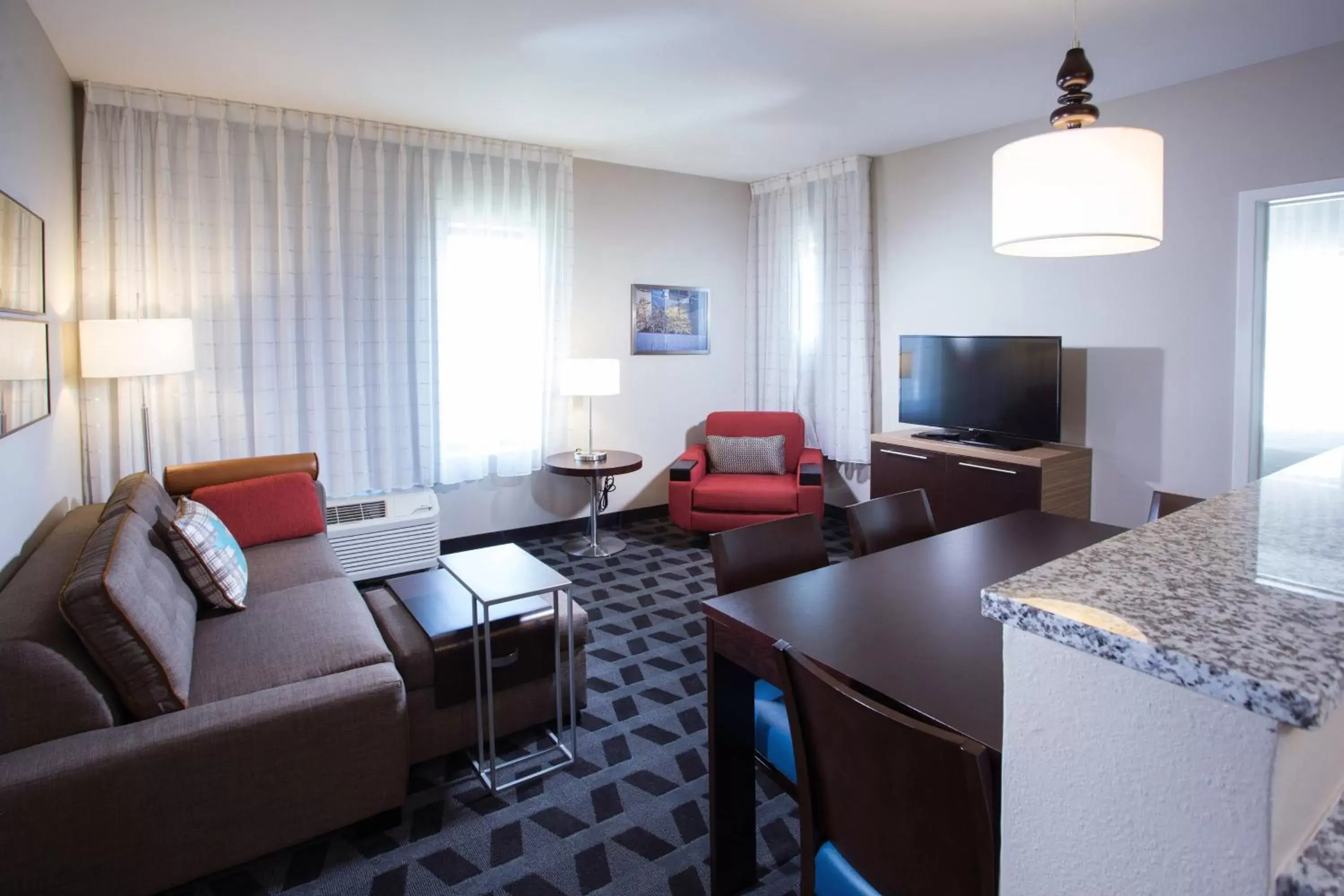 Living room, Seating Area in TownePlace Suites by Marriott Southern Pines Aberdeen