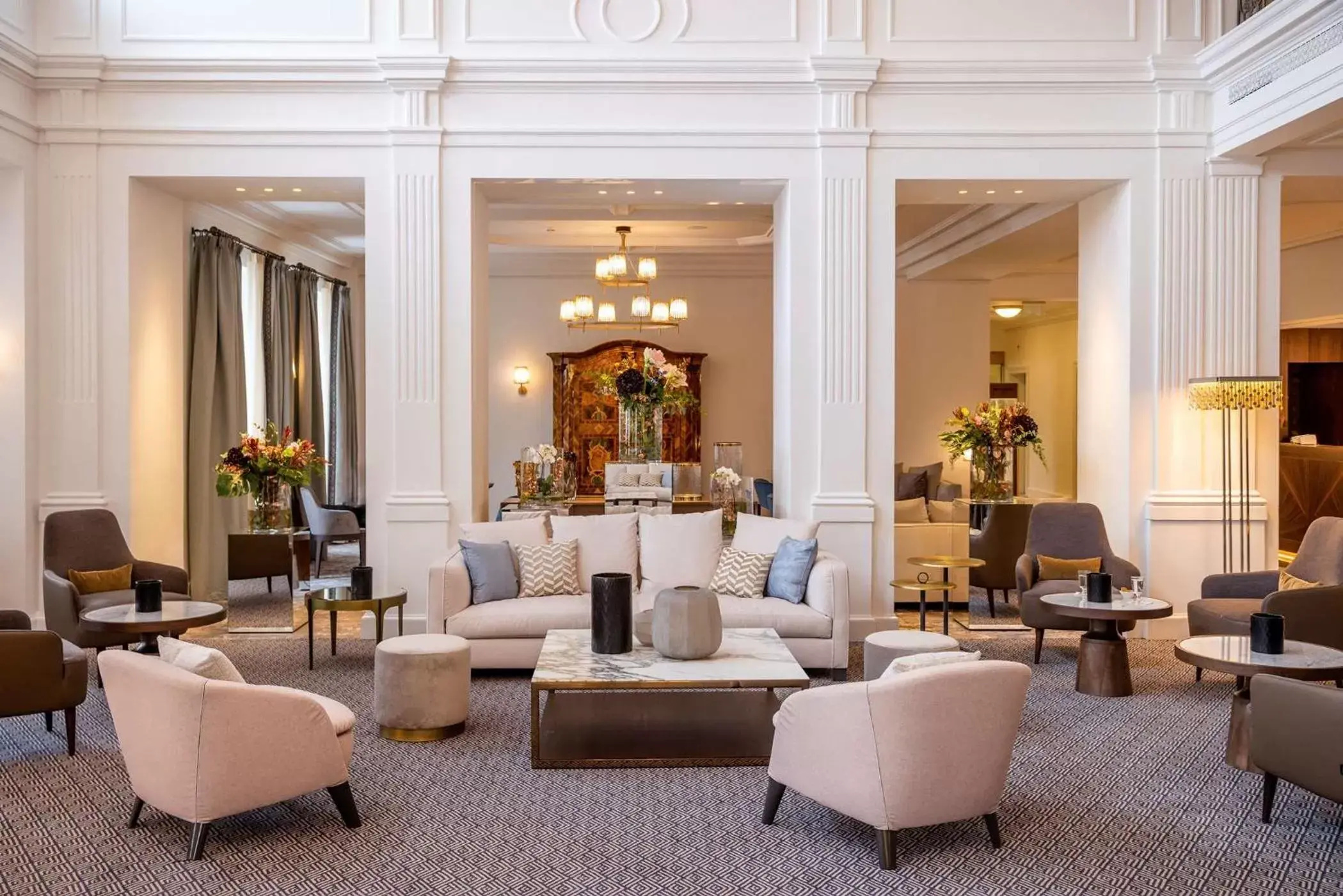 Lobby or reception, Lobby/Reception in Grand Hotel des Bains Kempinski