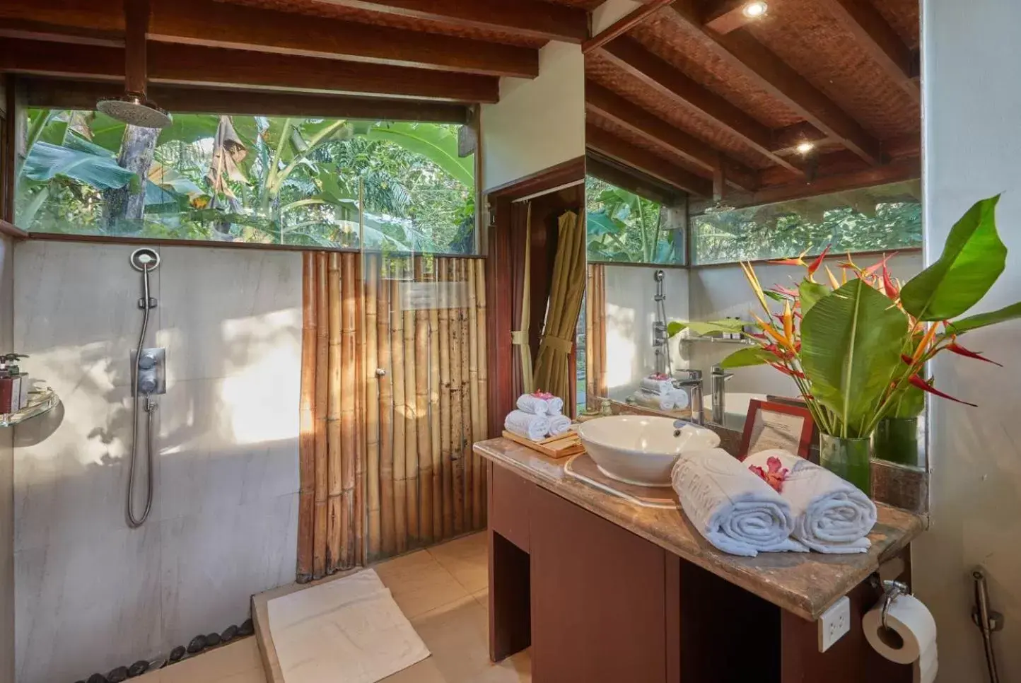 Shower, Bathroom in The Farm at San Benito