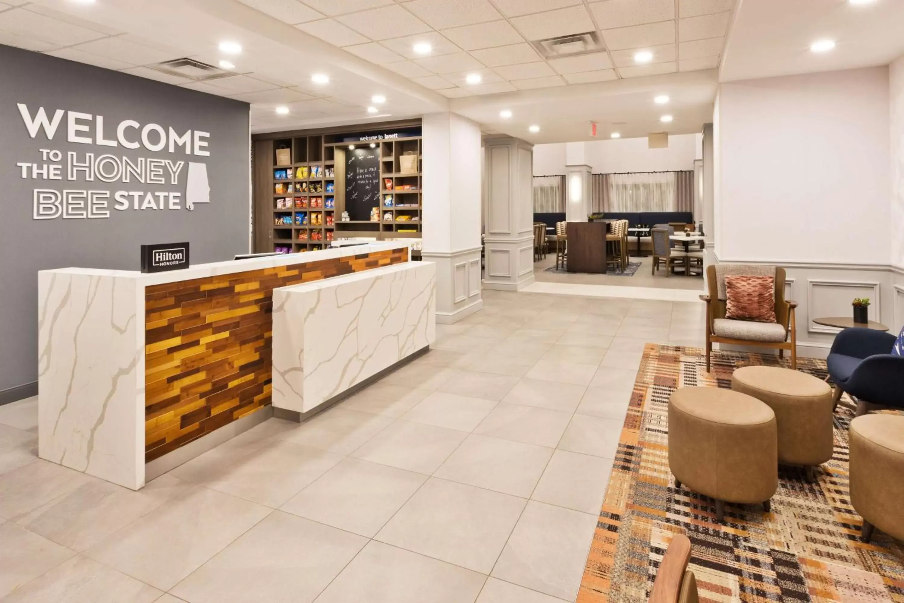 Lobby or reception in Hampton Inn & Suites Lanett/West Point Lobby or reception in Hampton Inn & Suites Lanett/West Point
