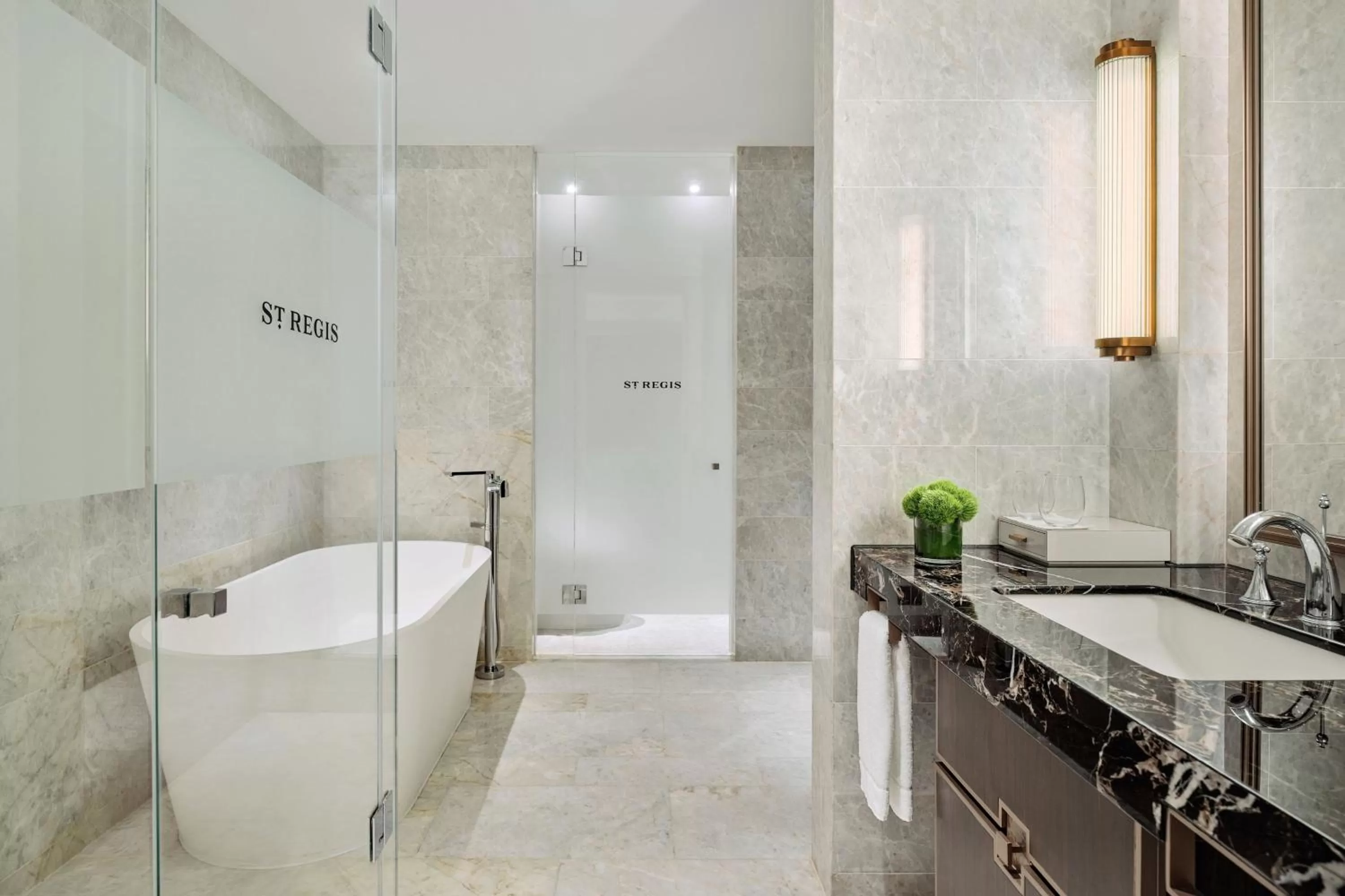 Bathroom in The St Regis Shanghai Jingan - Where Downtown Luxury Meets Legendary Old Shanghai Jazz