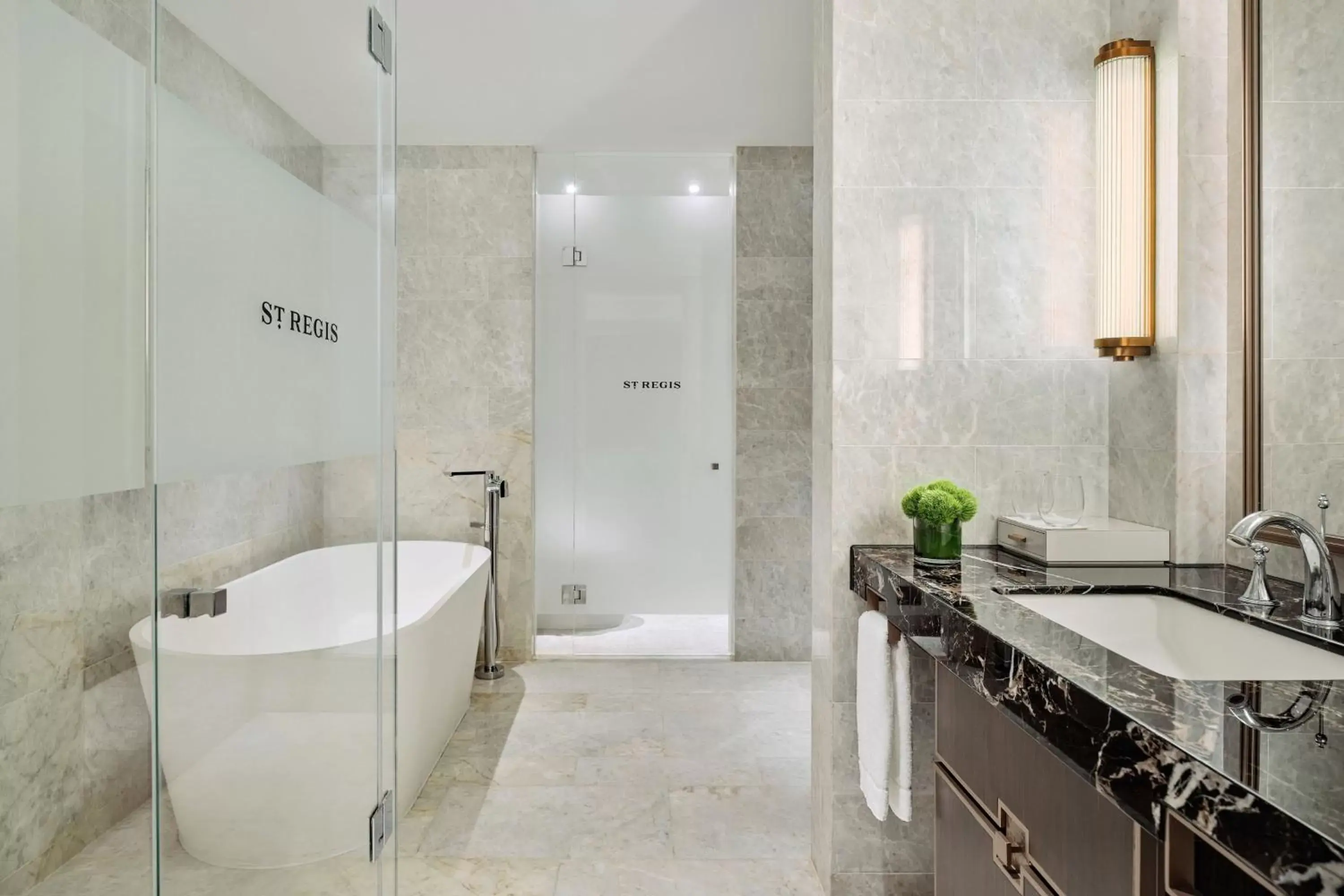 Bathroom in The St. Regis Shanghai Jingan