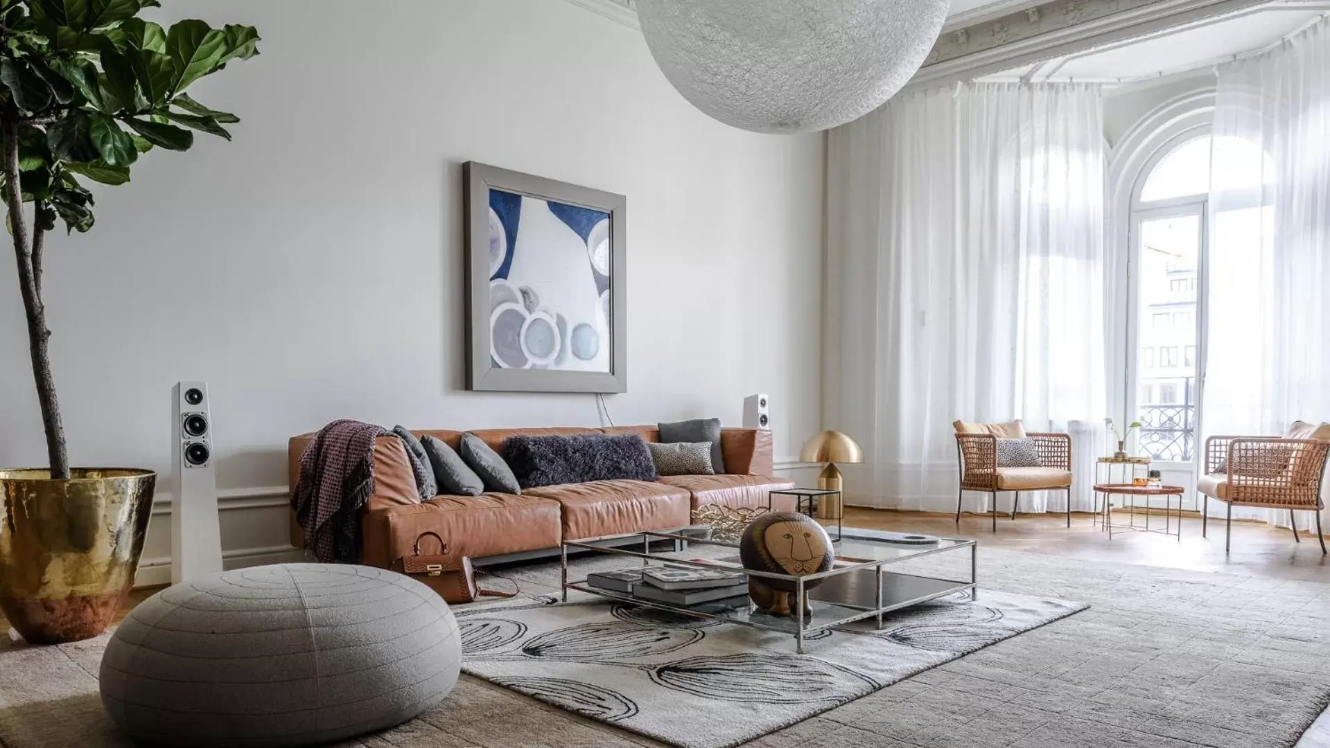 Living room, Seating Area in Nobis Hotel Stockholm, a Member of Design Hotels™