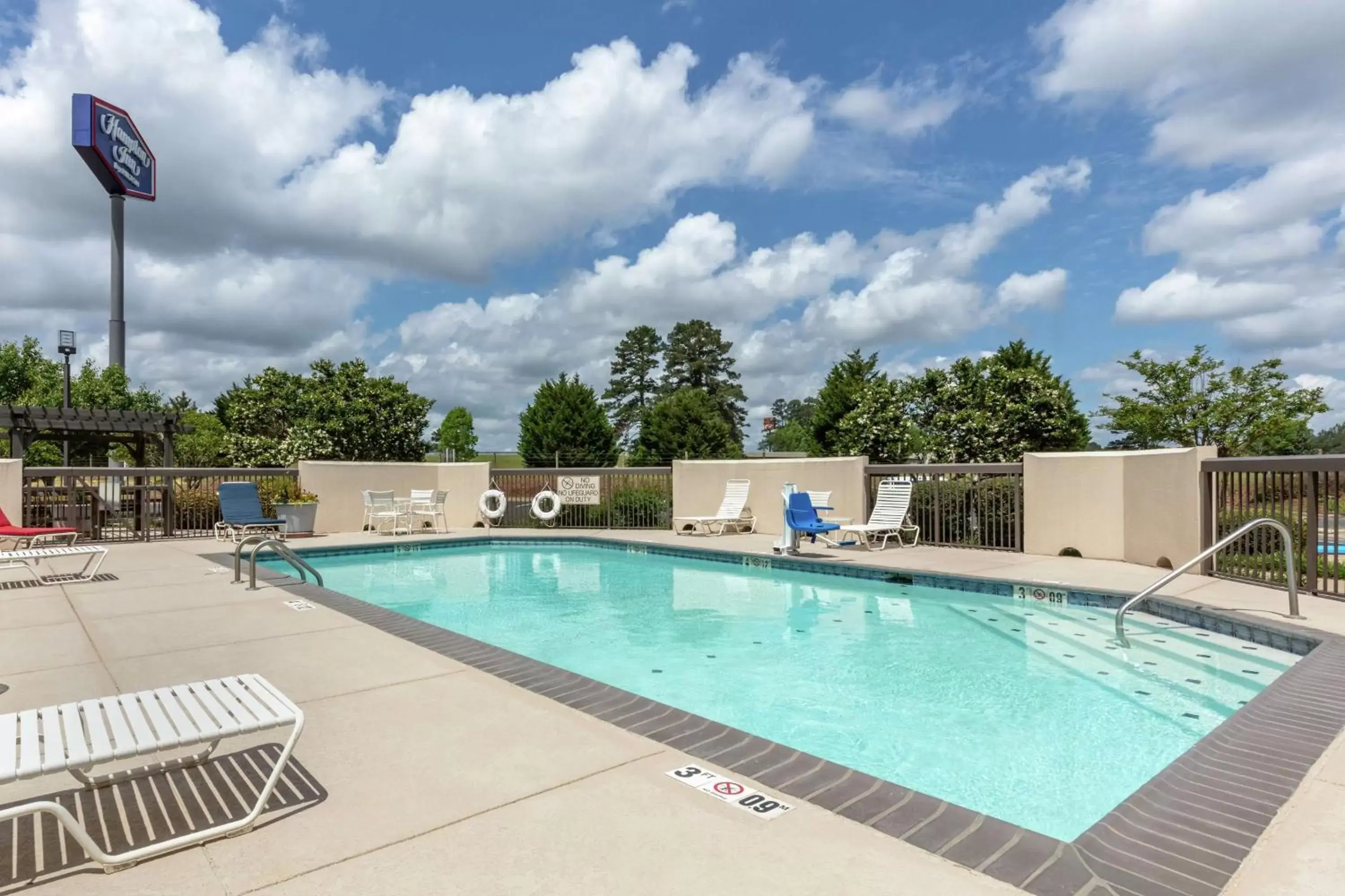 Pool view, Swimming Pool in Hampton Inn Brookhaven