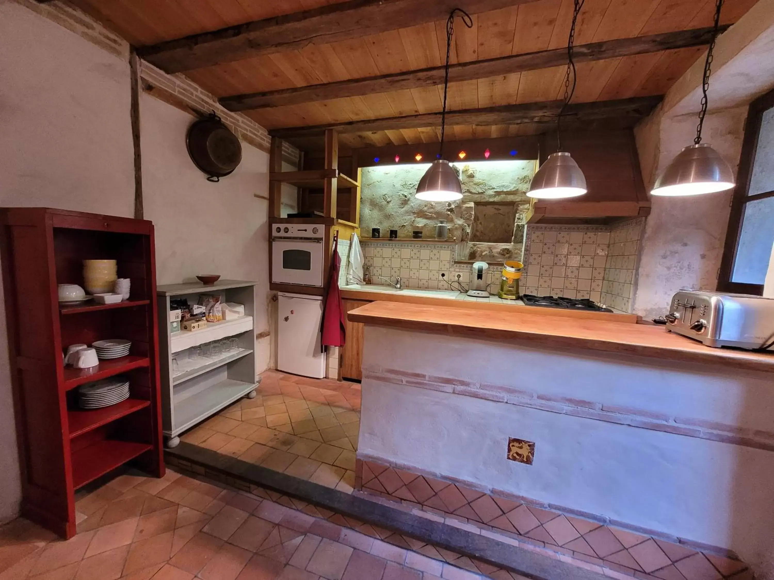 Kitchen/Kitchenette in La Cressonnière