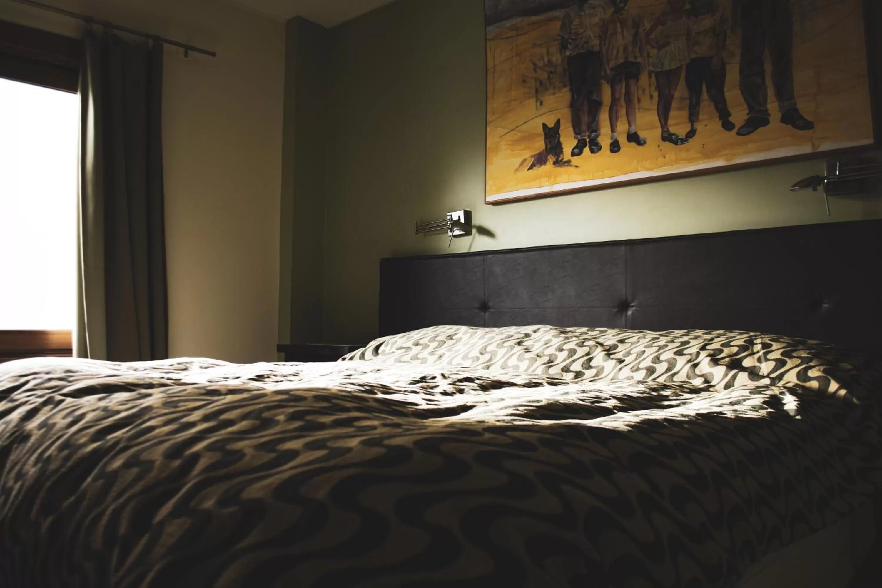 Bed in Hosteria Foike