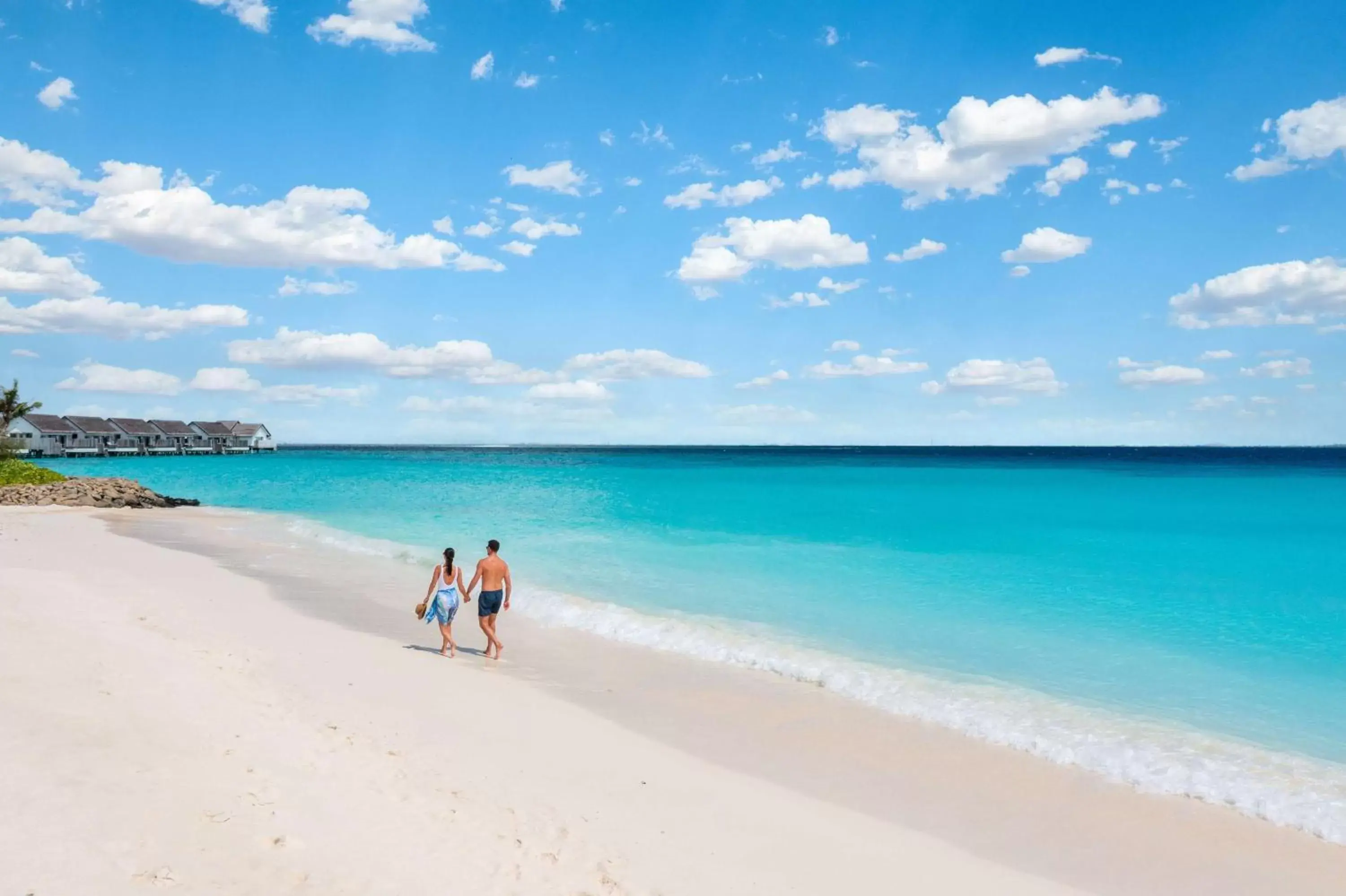 Beach in Hilton Maldives Amingiri Resort & Spa