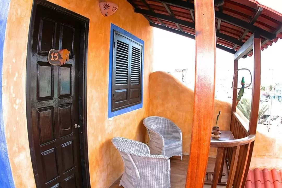 Balcony/Terrace in Sakaroule B&B