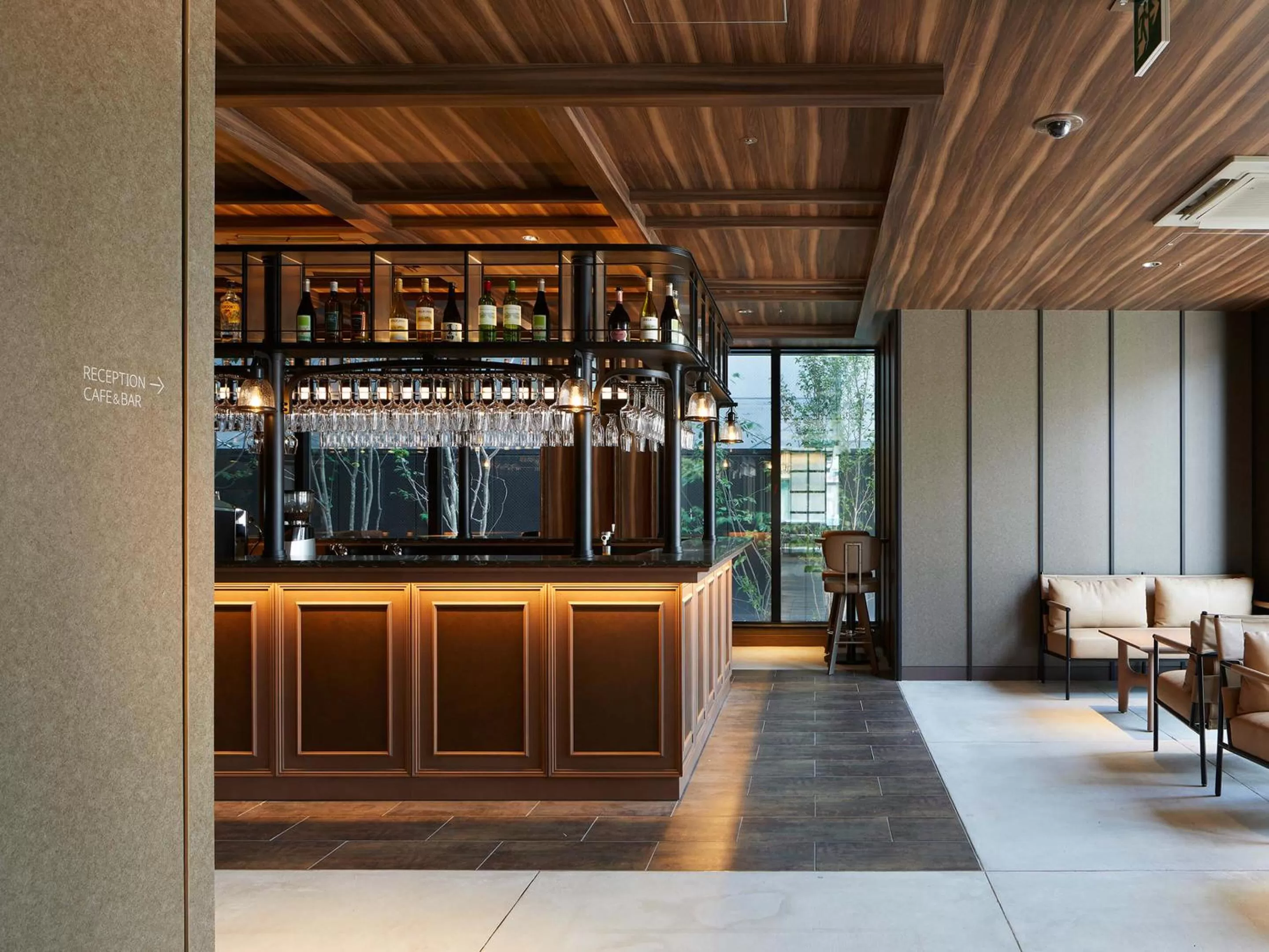 Lounge or bar in Susukino Granbell Hotel