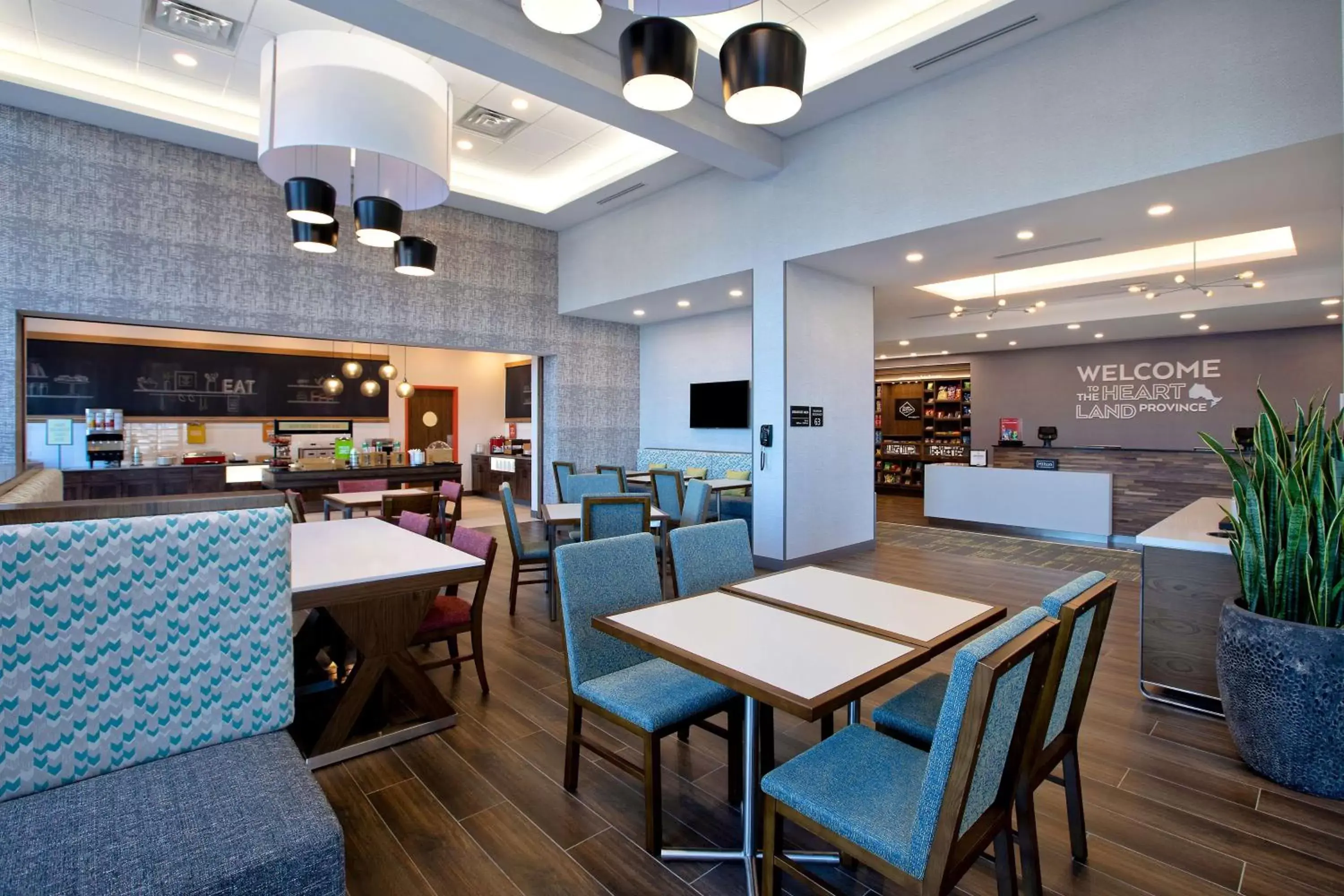 Breakfast in Hampton Inn & Suites Ottawa West, Ontario, Canada Breakfast in Hampton Inn & Suites Ottawa West, Ontario, Canada