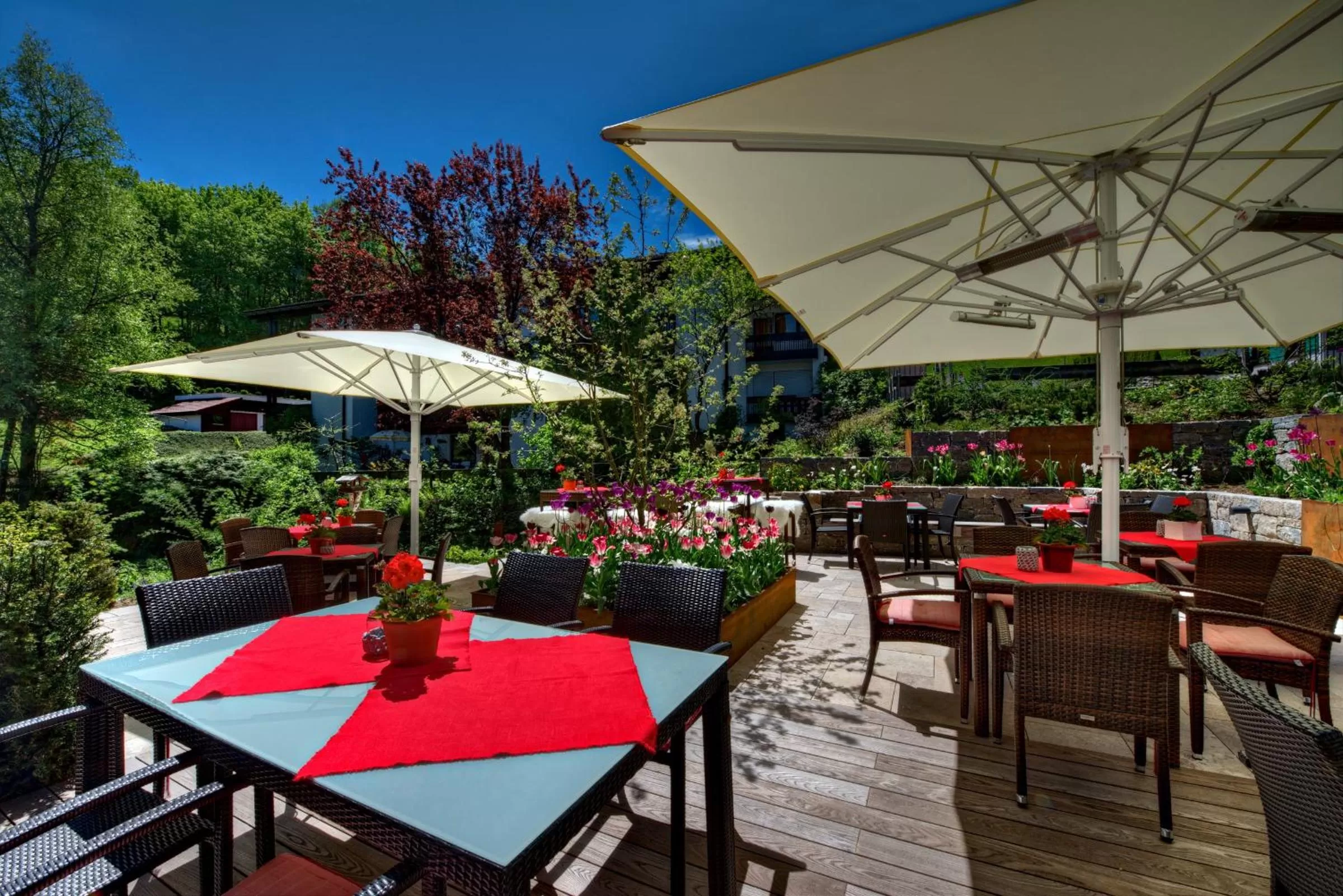 Garden in DIANA Naturpark Hotel - Partnerbetrieb von "Oberstaufen PLUS GOLF"