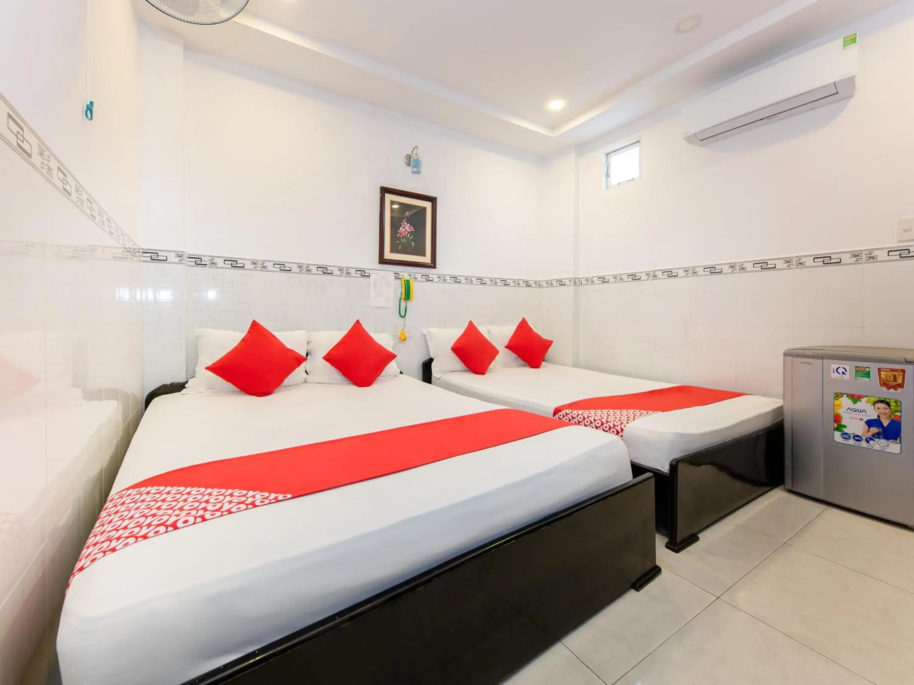 Bedroom, Bed in OYO 828 Hoa Giay Hotel