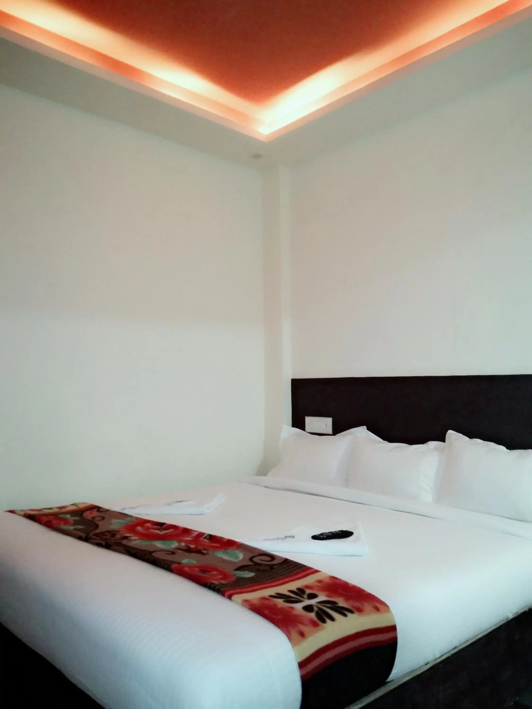 Bed in Mani's residency