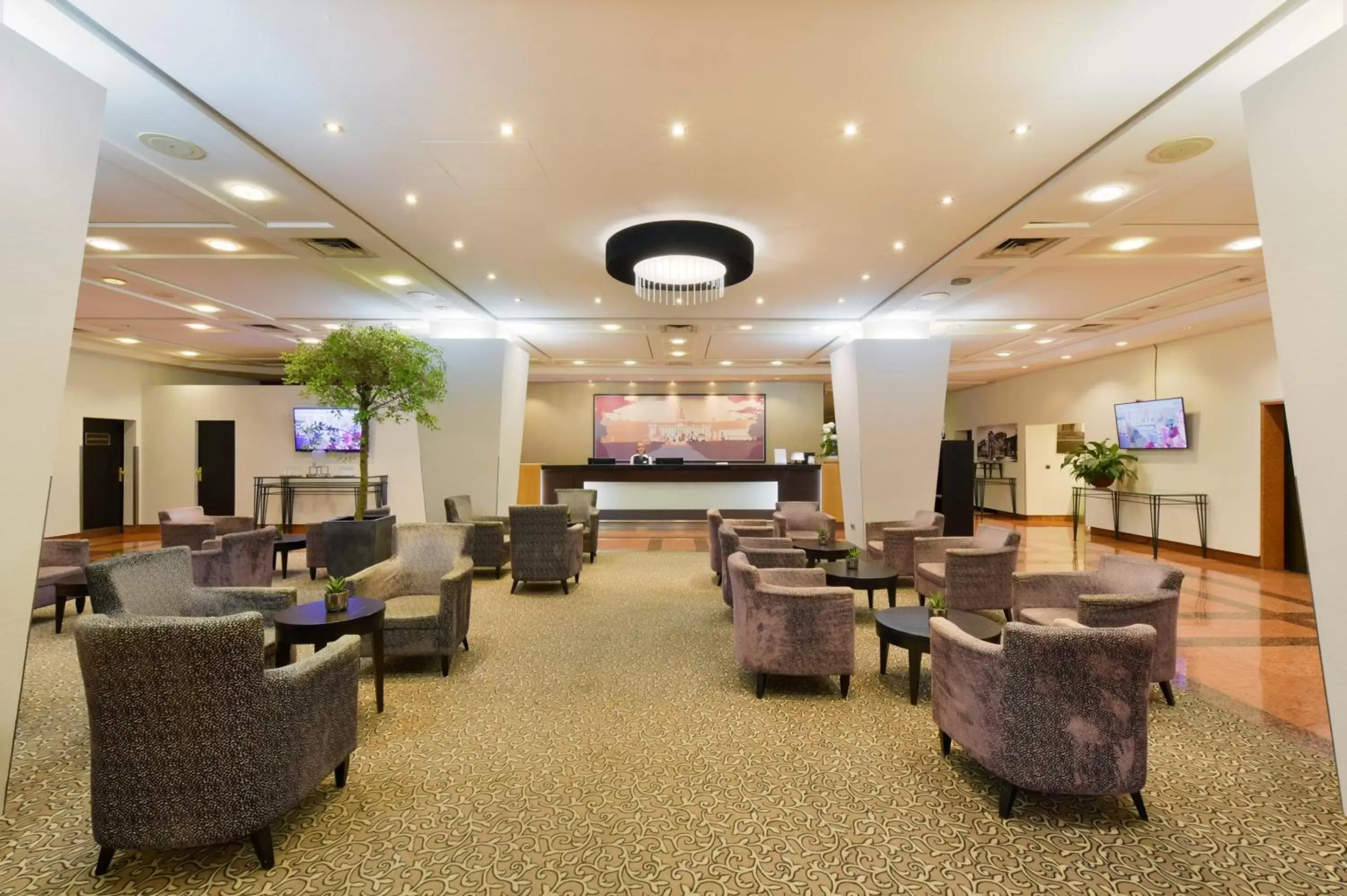 Lounge or bar, Lobby/Reception in ACHAT Hotel Karlsruhe City