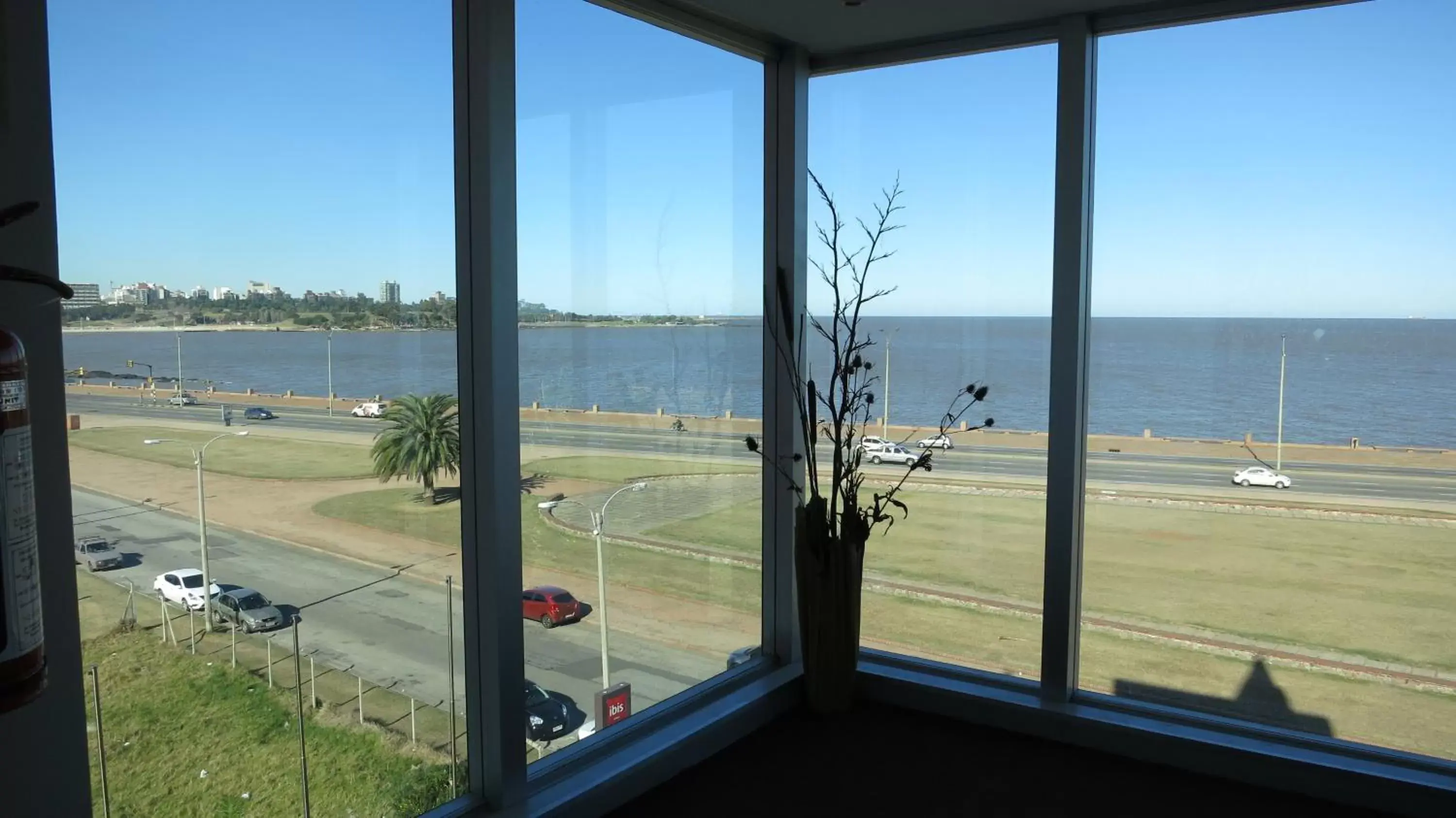 Sea view in ibis Montevideo Rambla