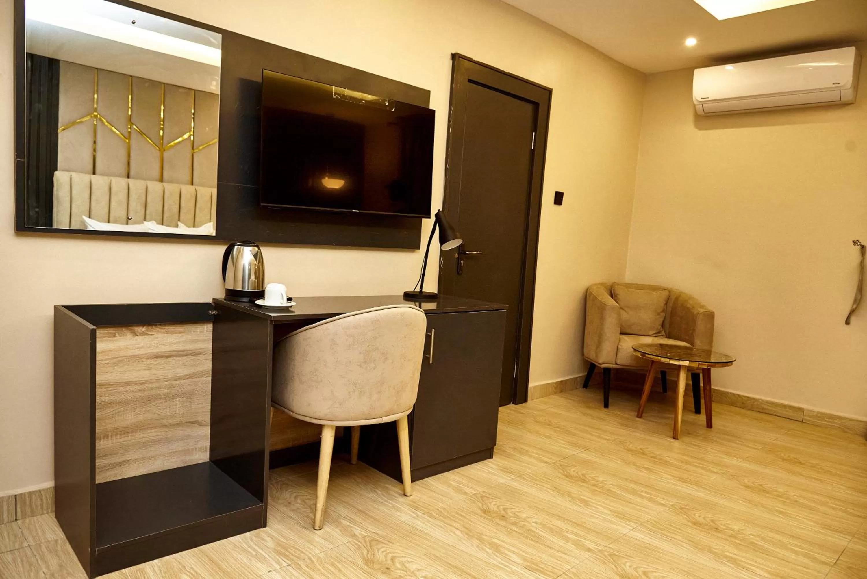 TV/Entertainment Center in MayFair Hotel Maitama Abuja