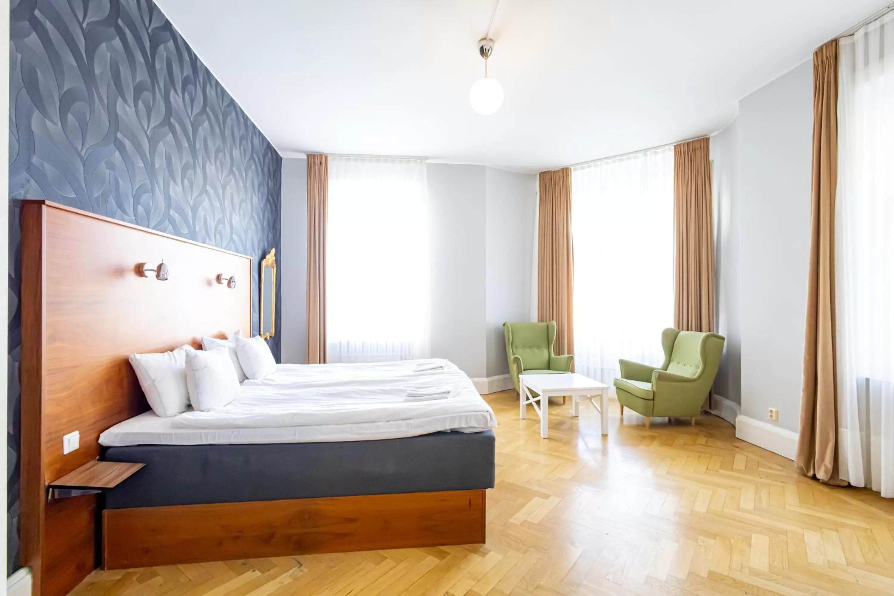 Bed in Hotell Hjalmar