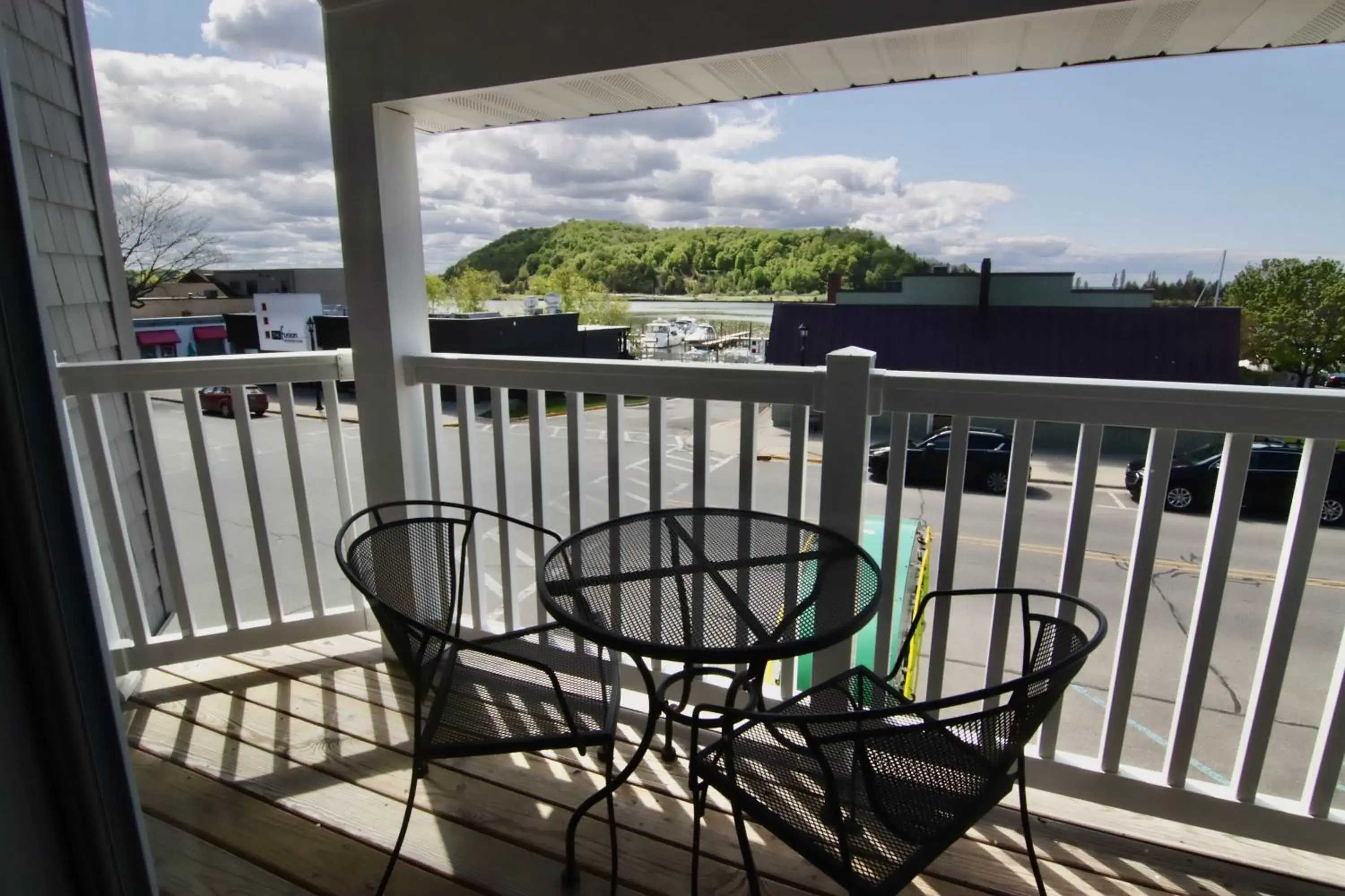 Balcony/Terrace in Hotel Frankfort & Restaurant