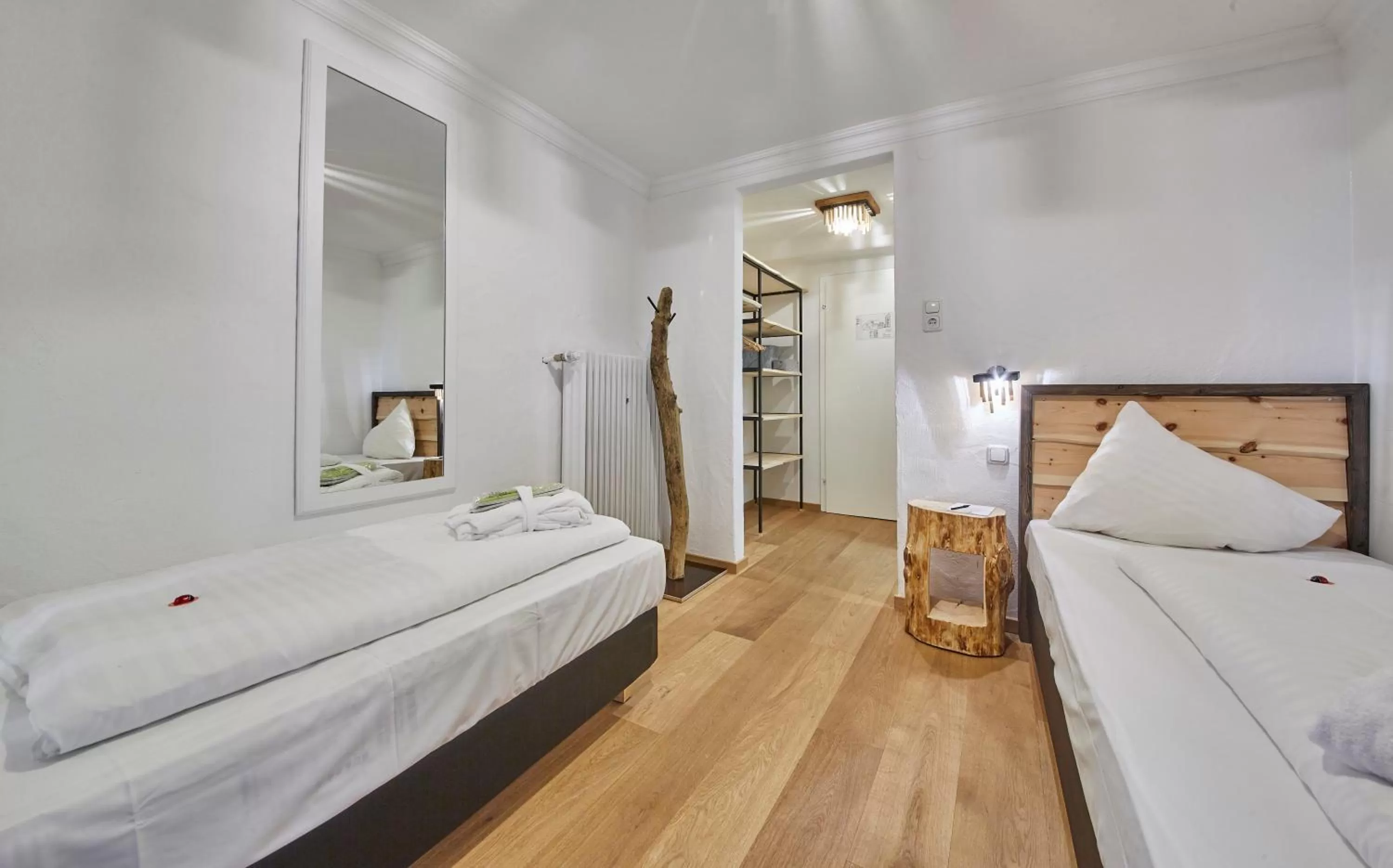 Photo of the whole room, Bed in Stammhaus im Hotel Alpine Palace