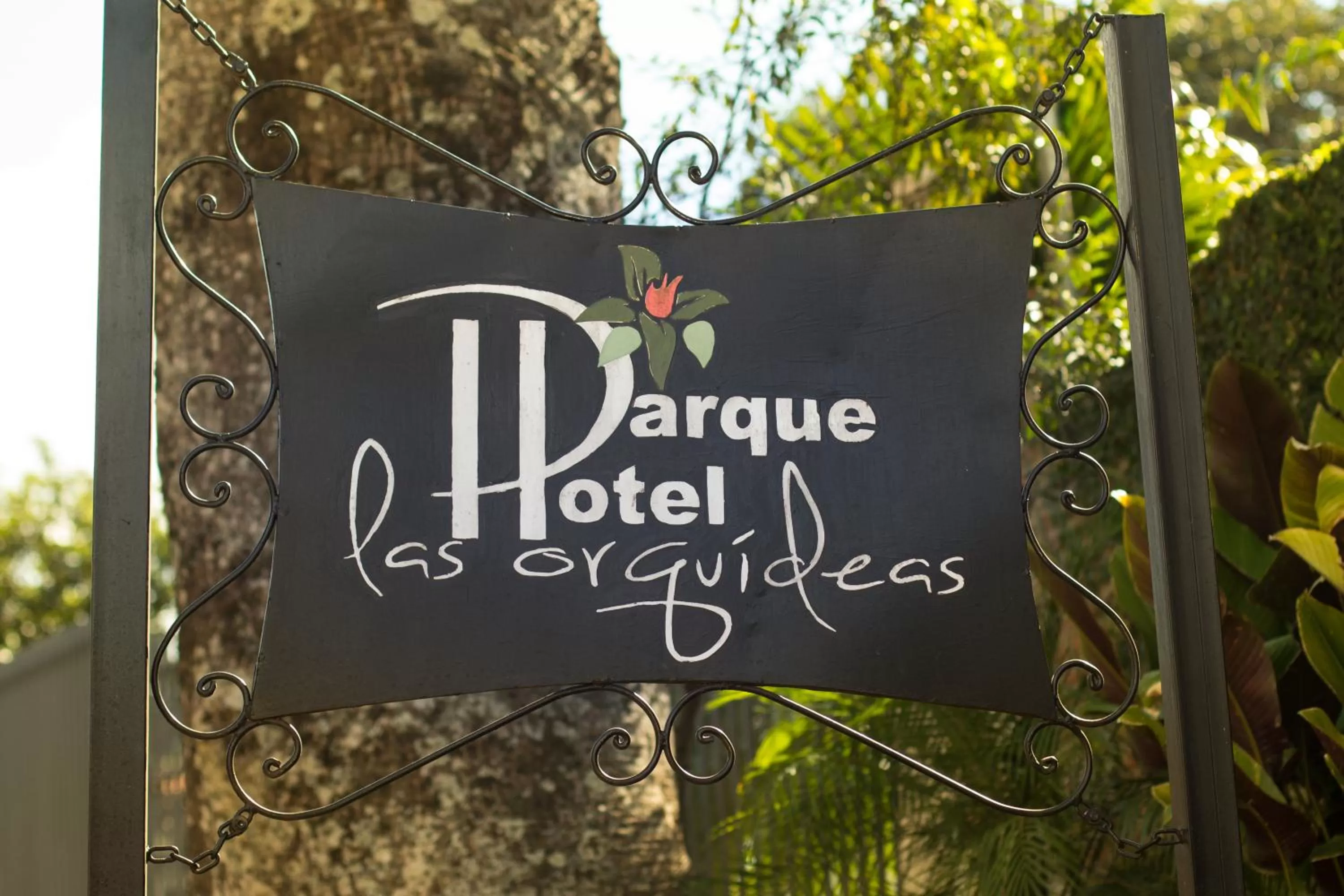 Logo/Certificate/Sign in Las Orquideas Parque Hotel