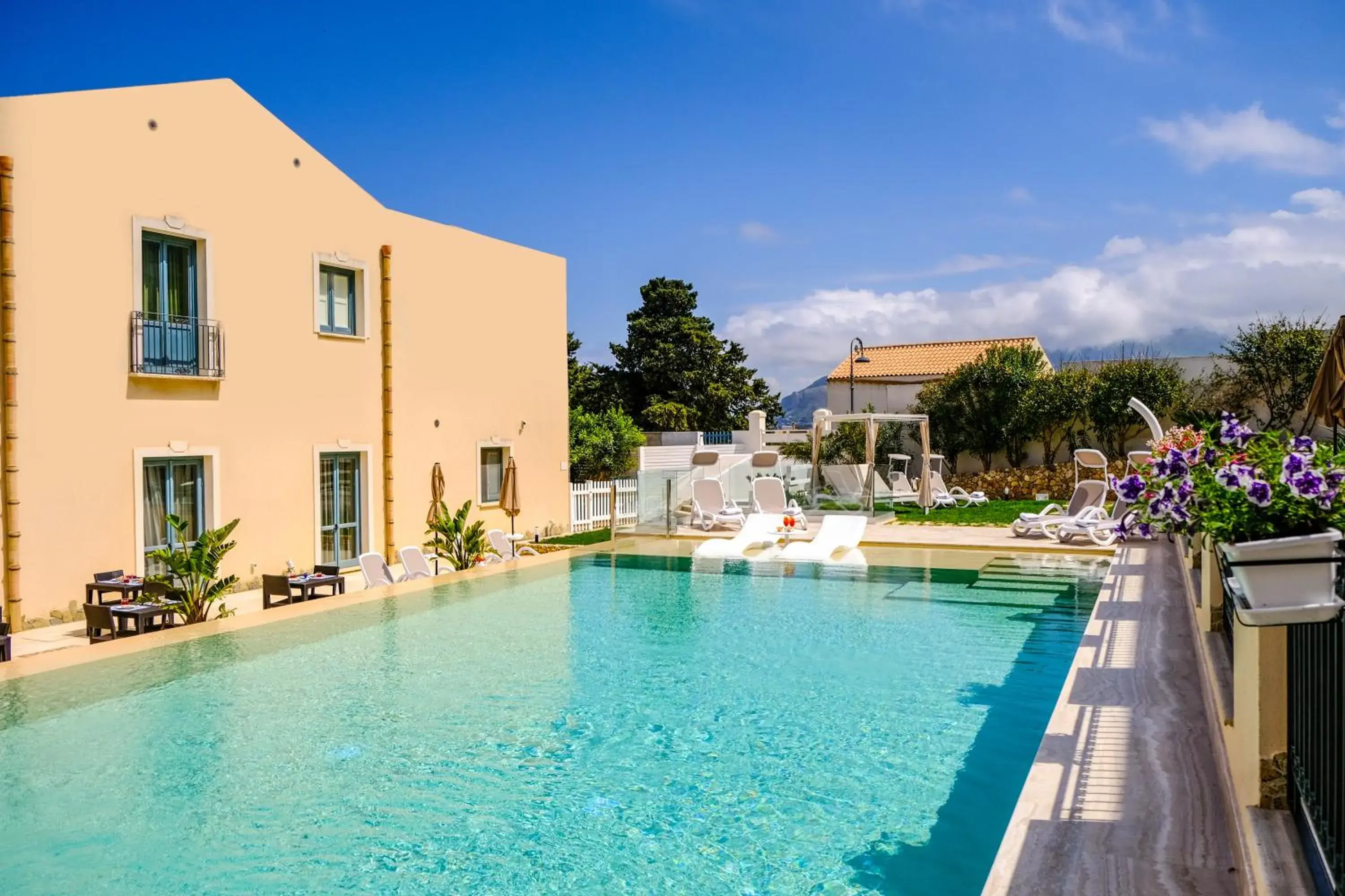 Pool view, Swimming Pool in Baglio Di Scopello