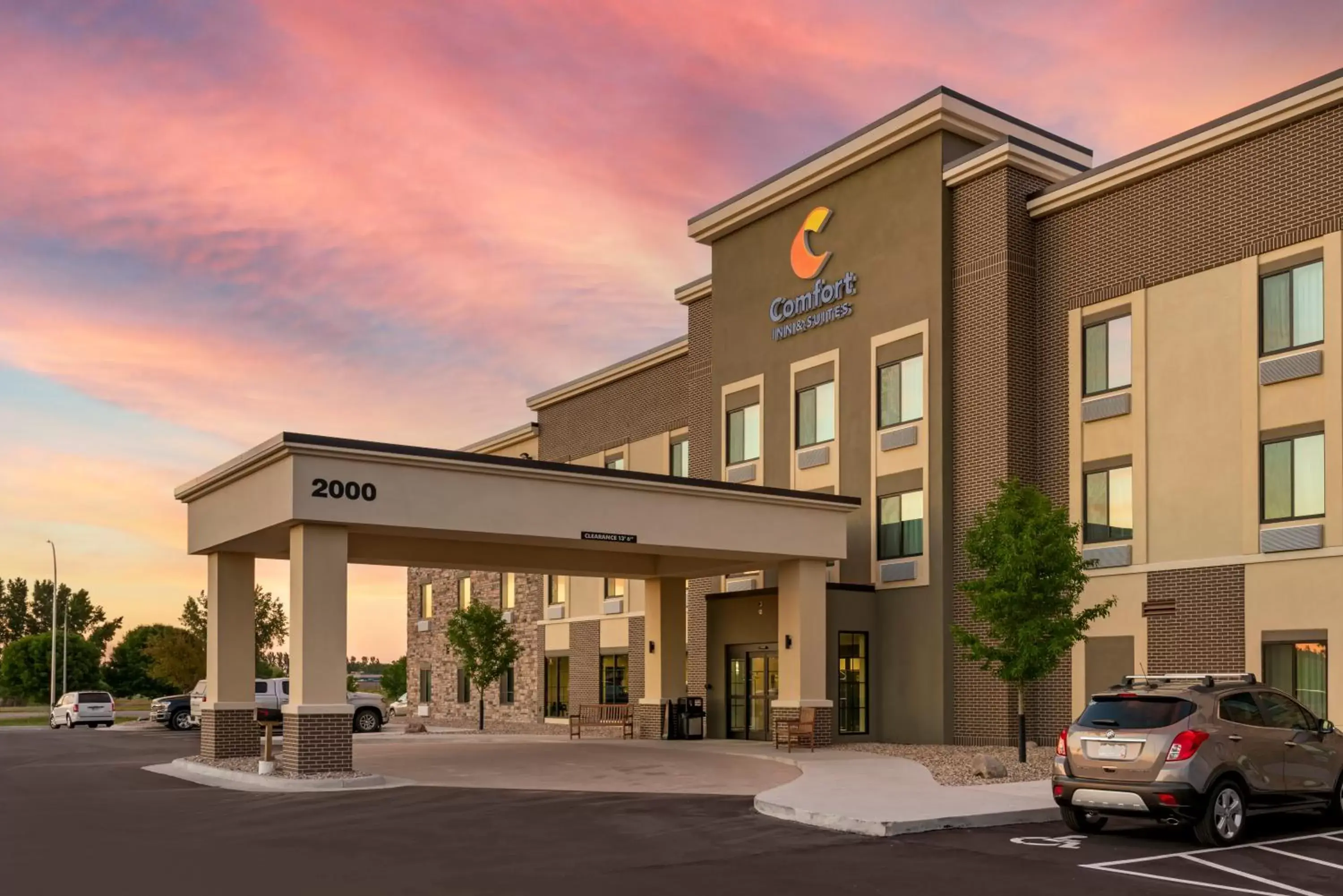 Property building in Comfort Inn & Suites