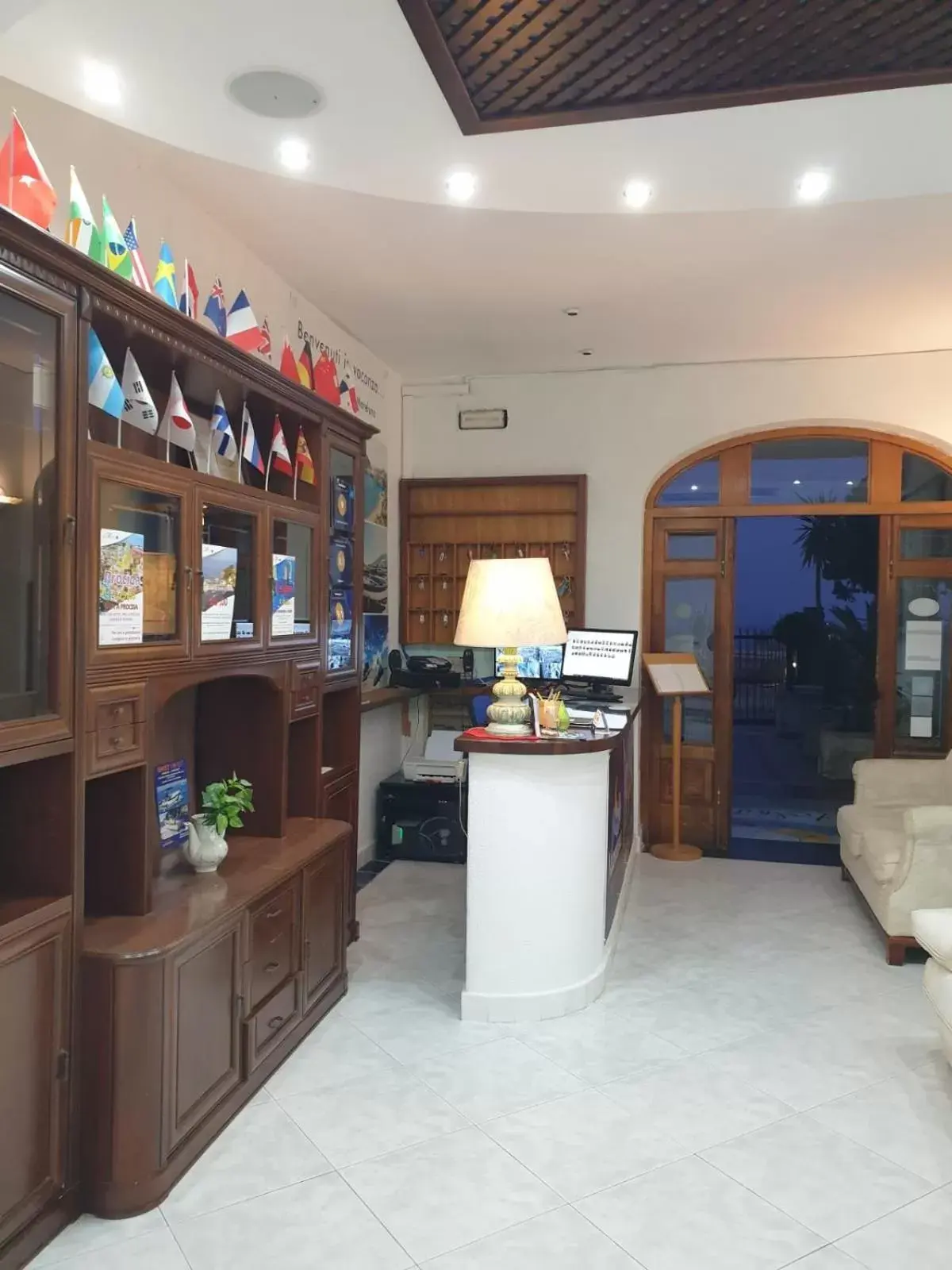 Lobby or reception, Lobby/Reception in Hotel Mareluna Ischia