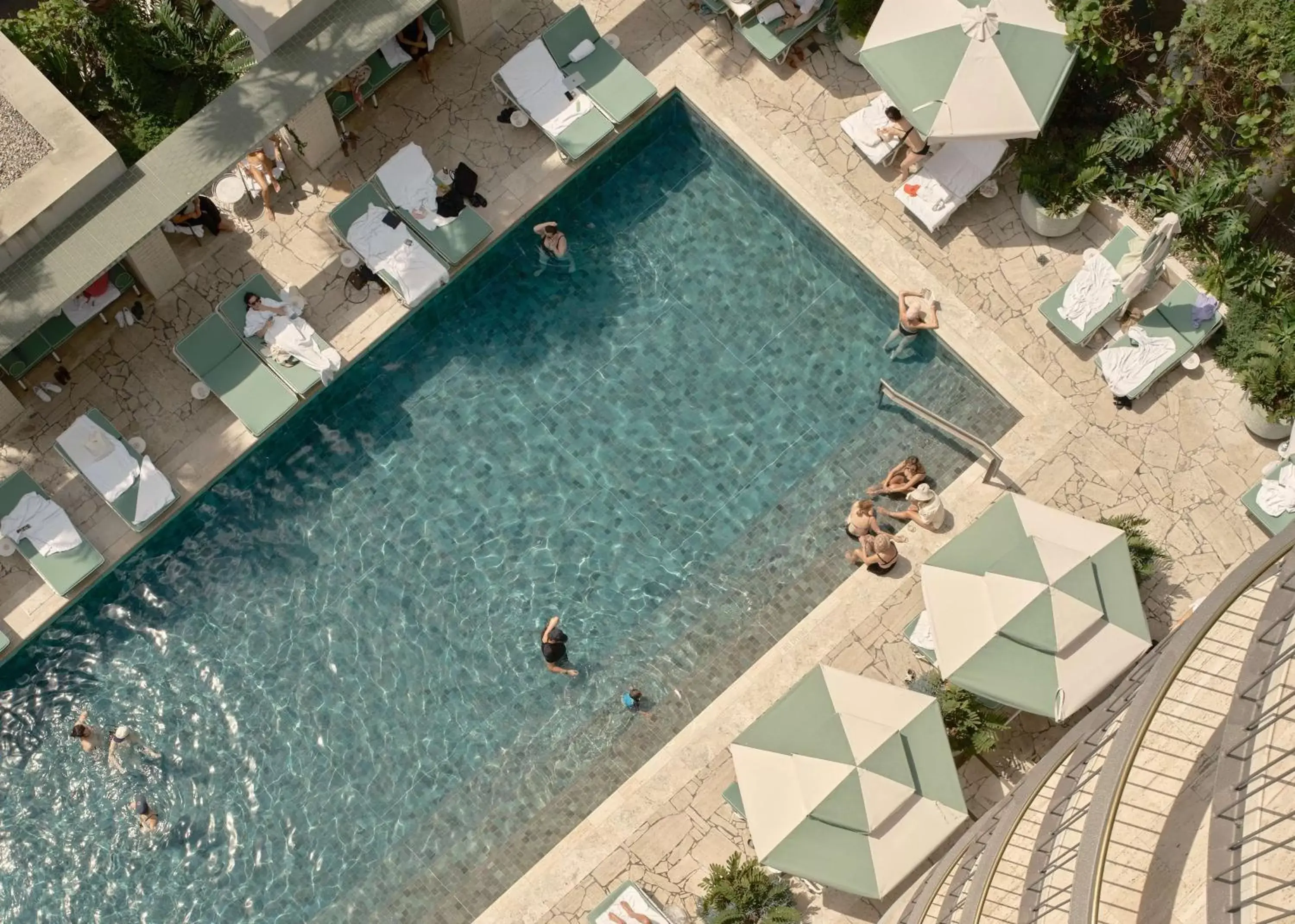 Pool View in The Calile Hotel